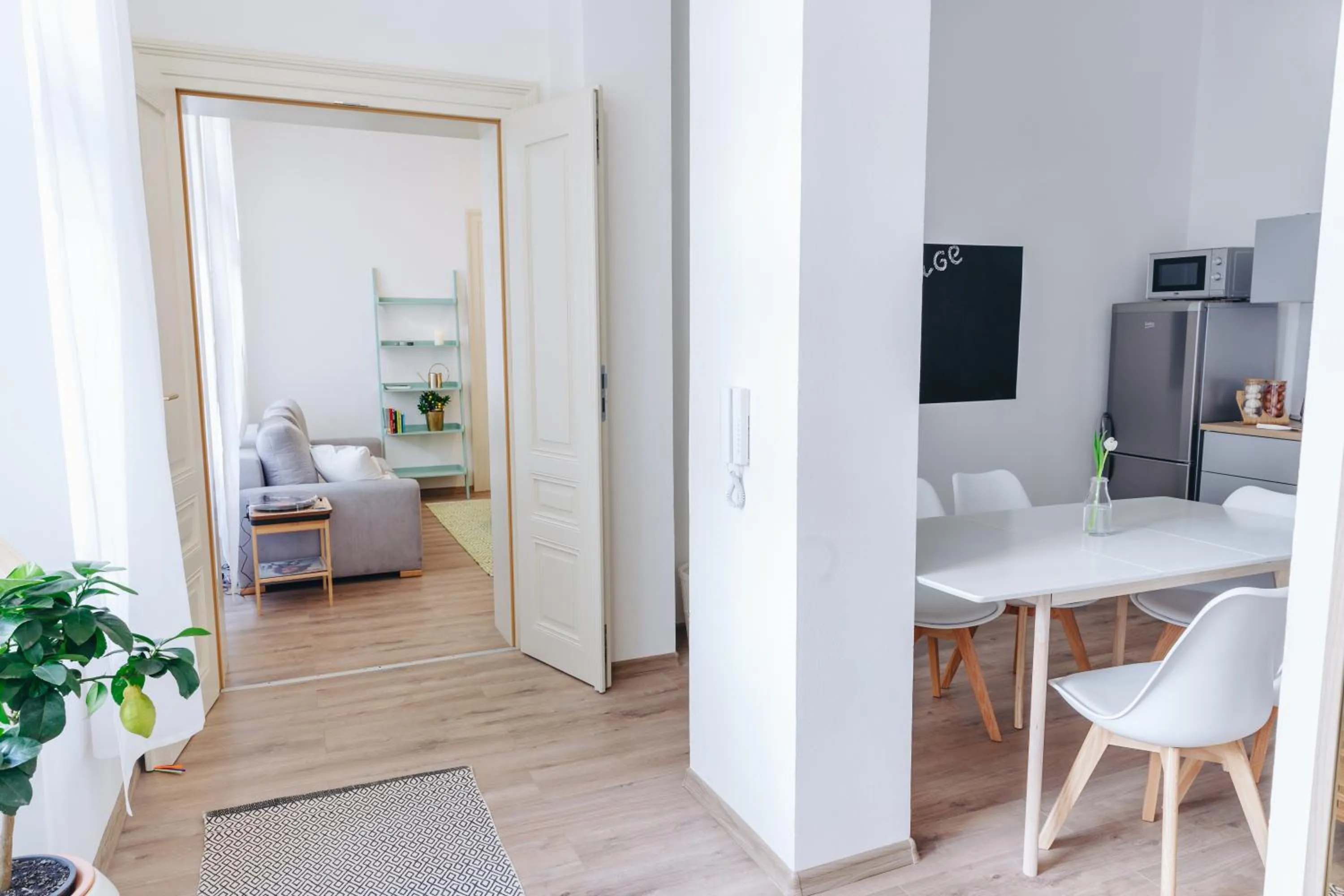 Shower in Chill apartments