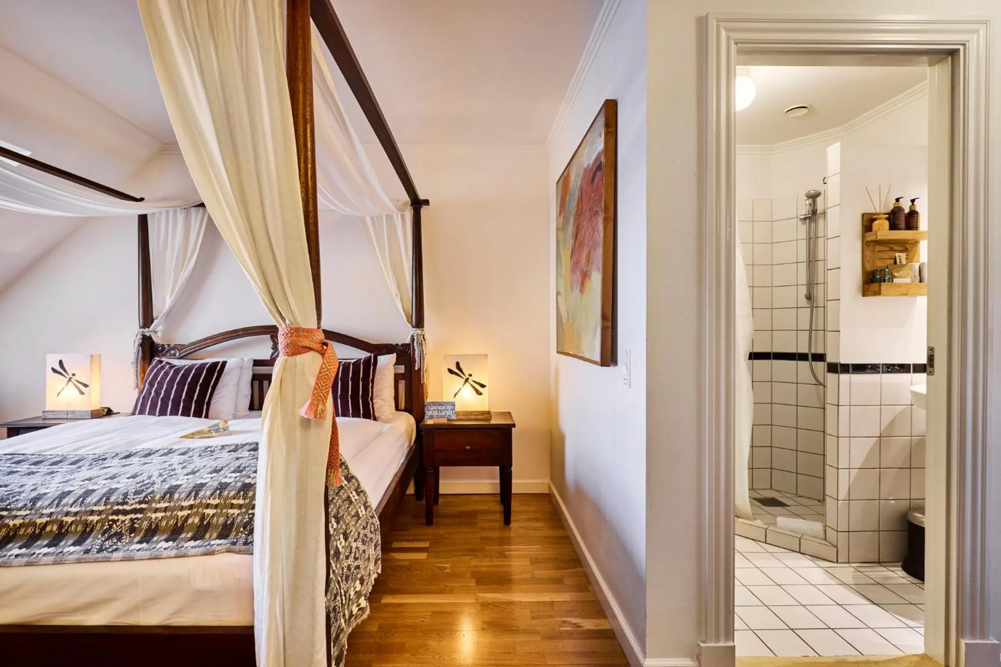 Bedroom, Bed in 66 Guldsmeden