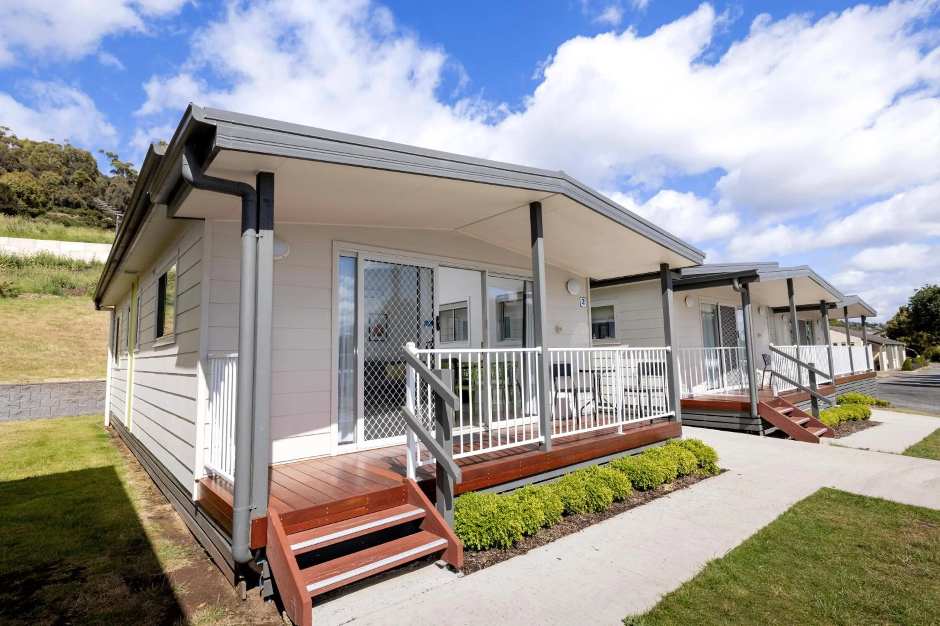 Property building in BIG4 Launceston Holiday Park