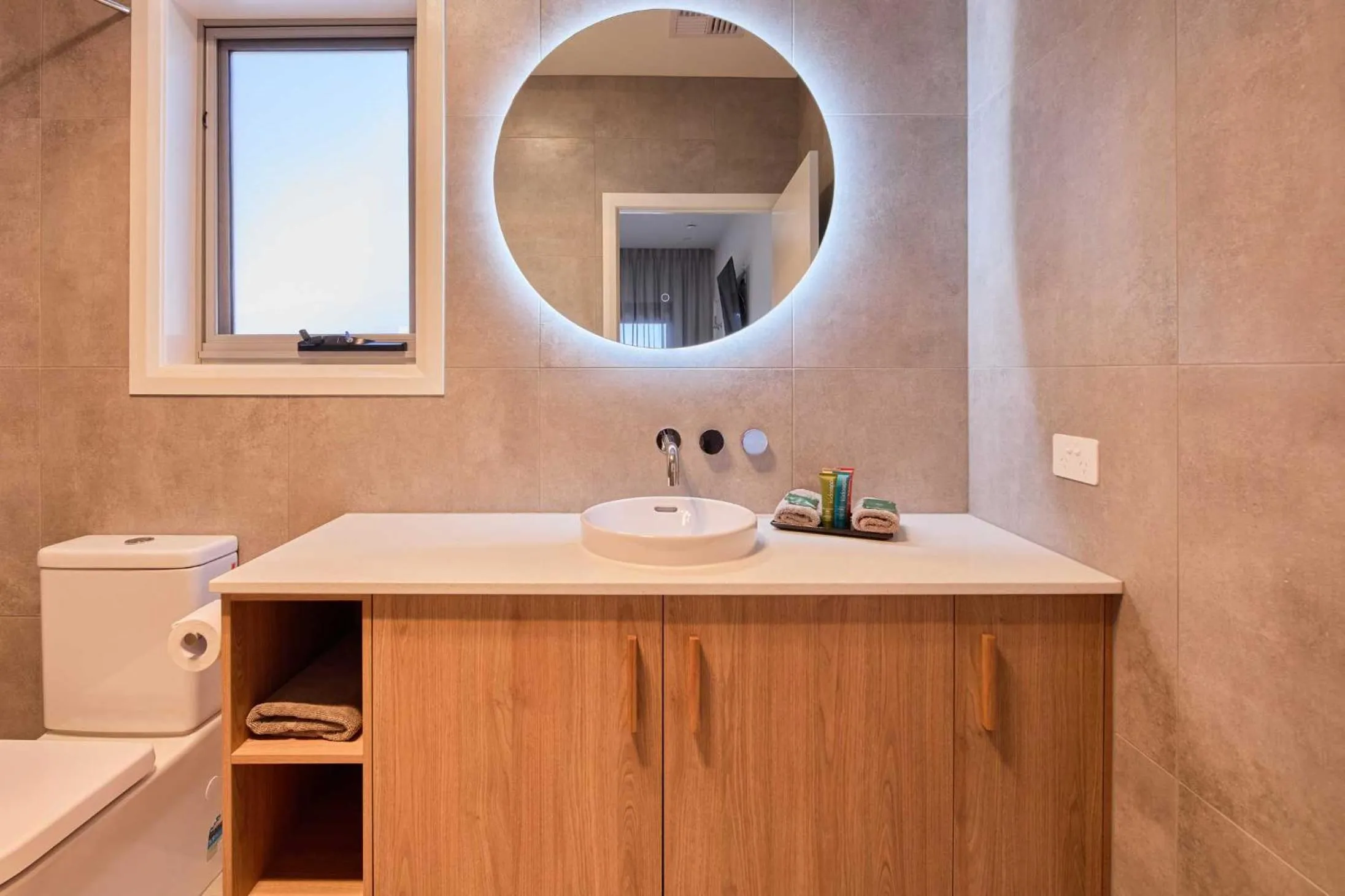 Bathroom in BIG4 Launceston Holiday Park