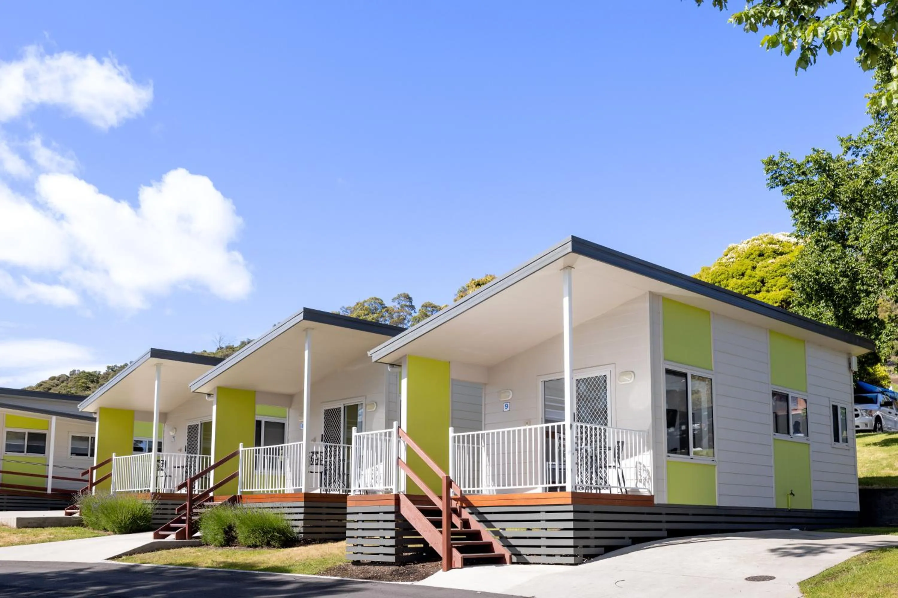 Property building in BIG4 Launceston Holiday Park