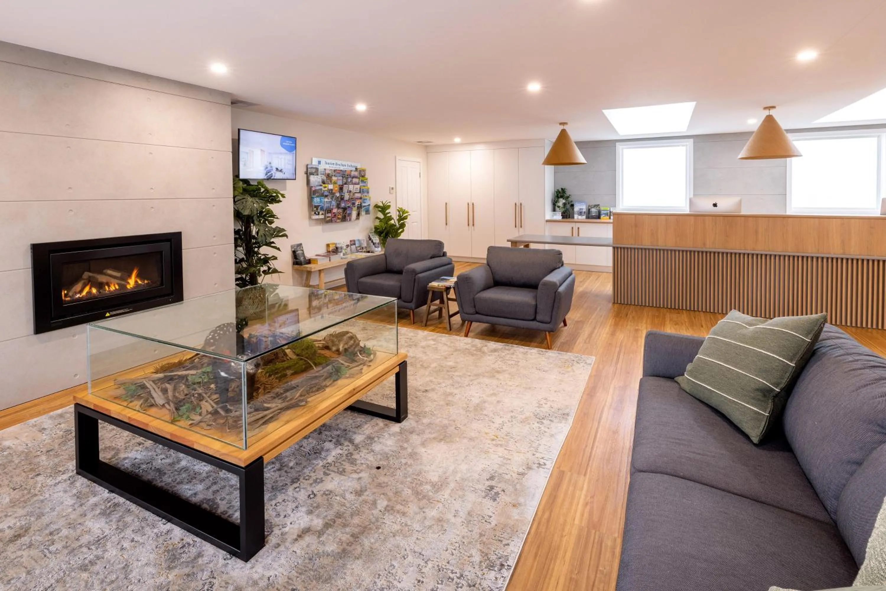 Property building in BIG4 Launceston Holiday Park