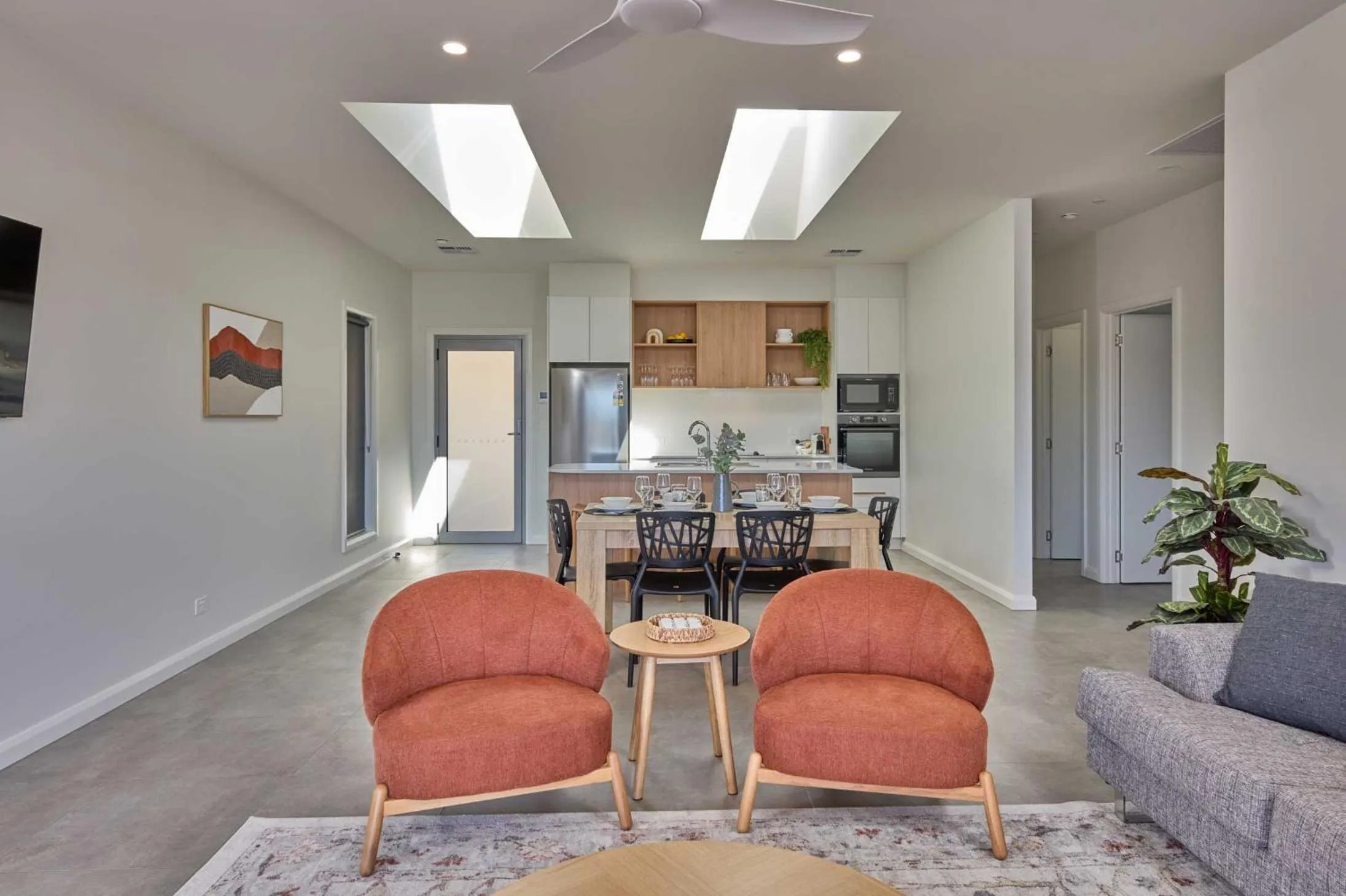 Kitchen or kitchenette in BIG4 Launceston Holiday Park