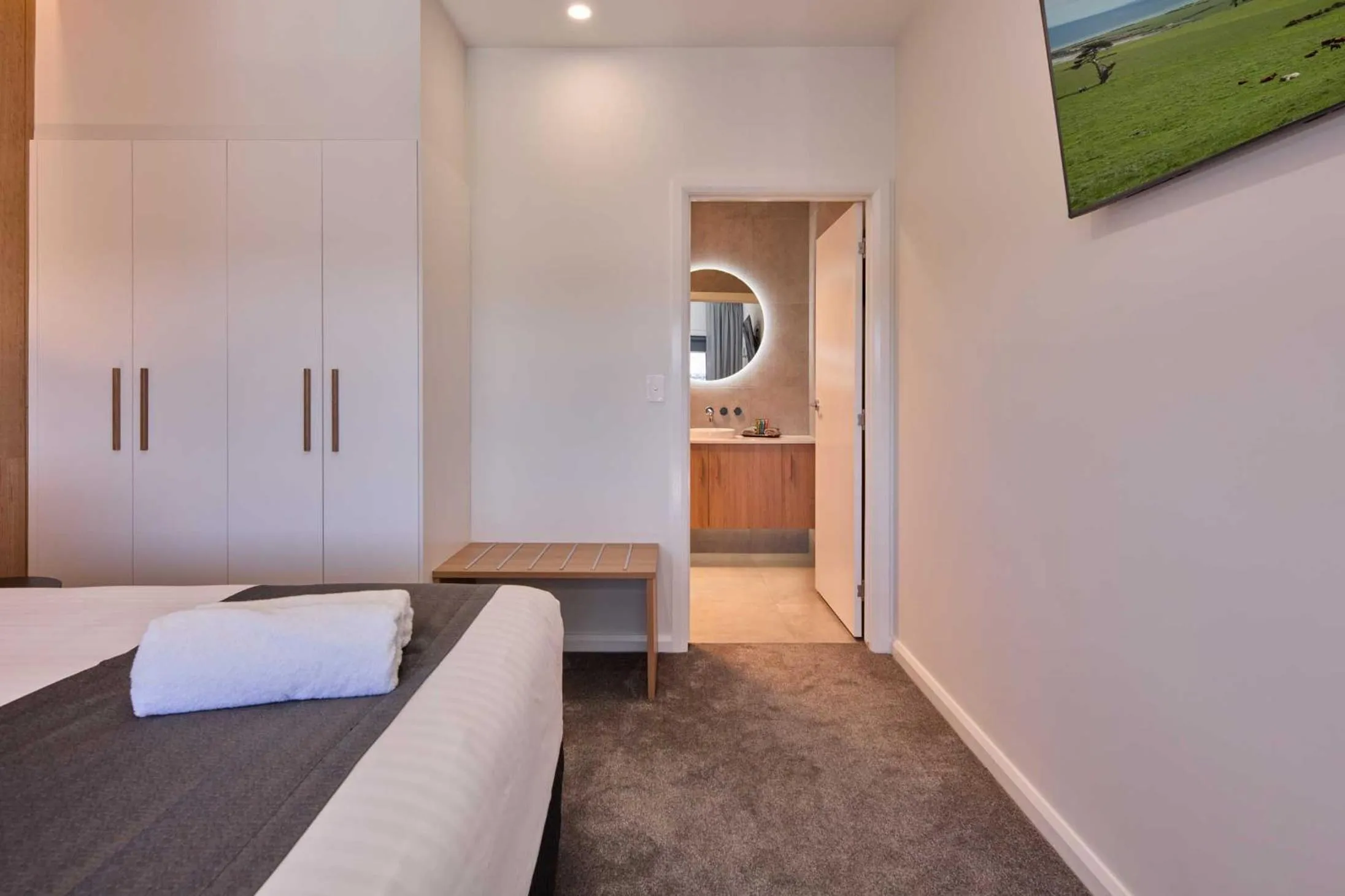 Bed in BIG4 Launceston Holiday Park