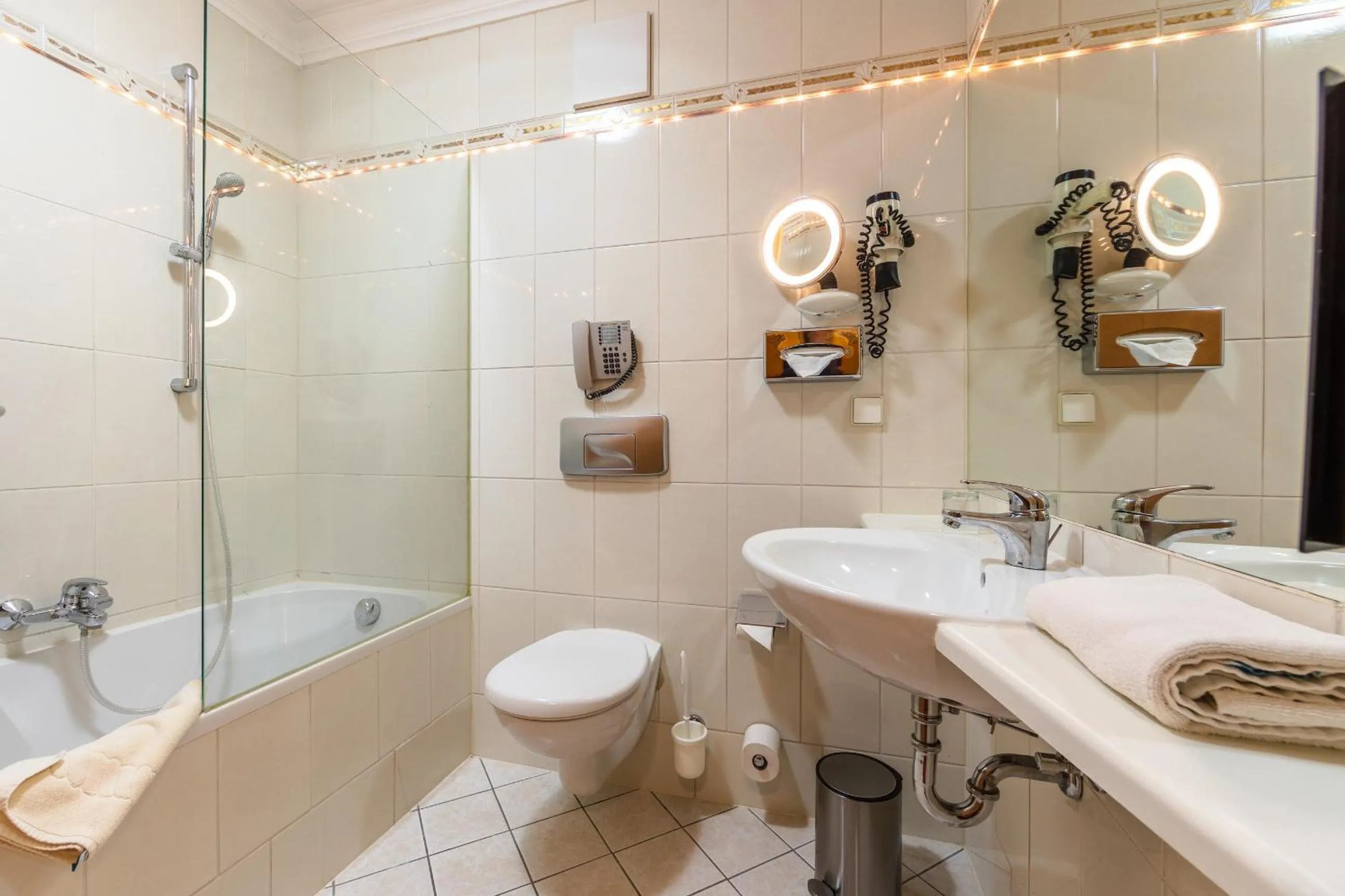 Bathroom in ALLVITALIS Traumhotel