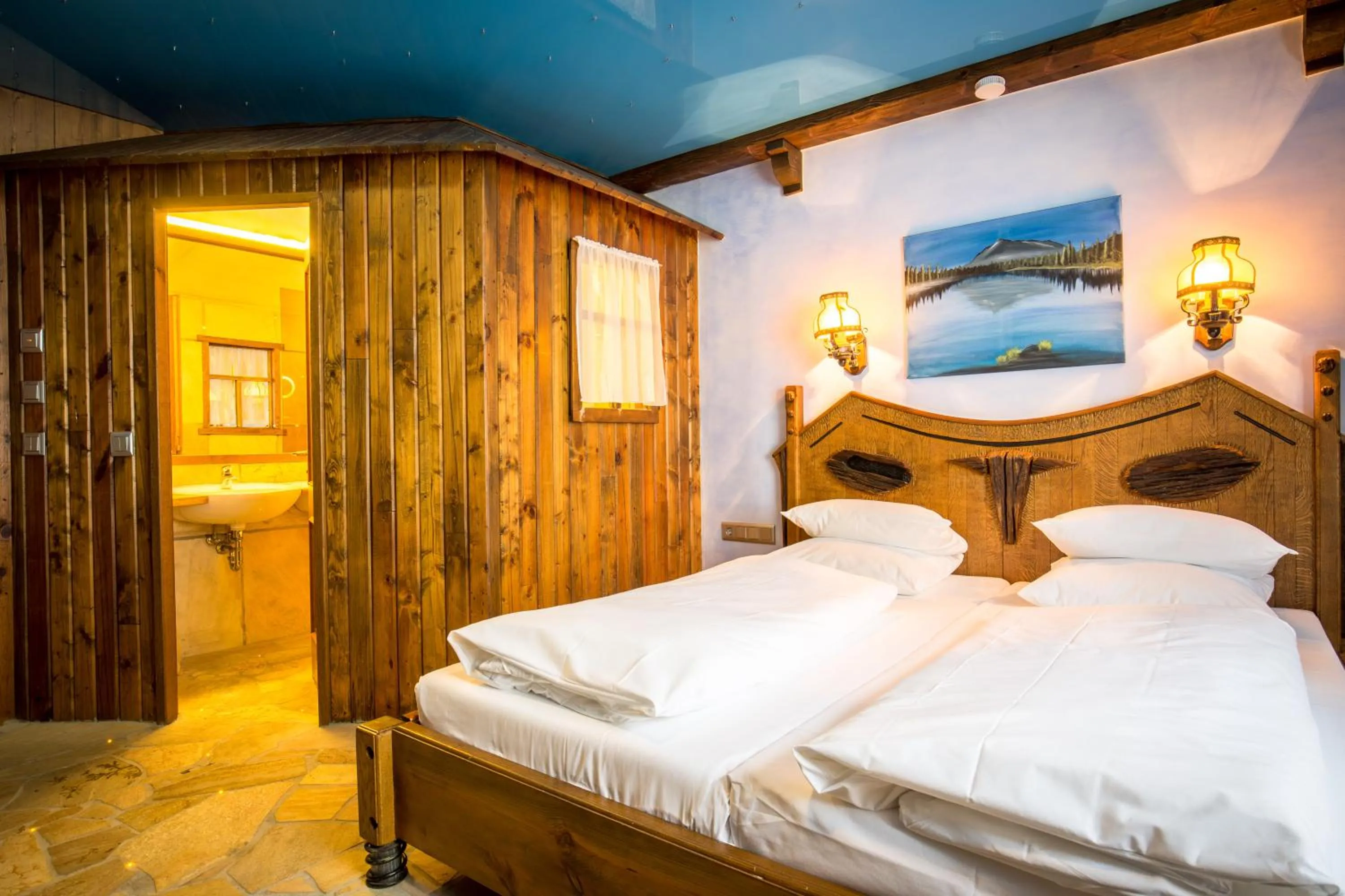 Bed in ALLVITALIS Traumhotel