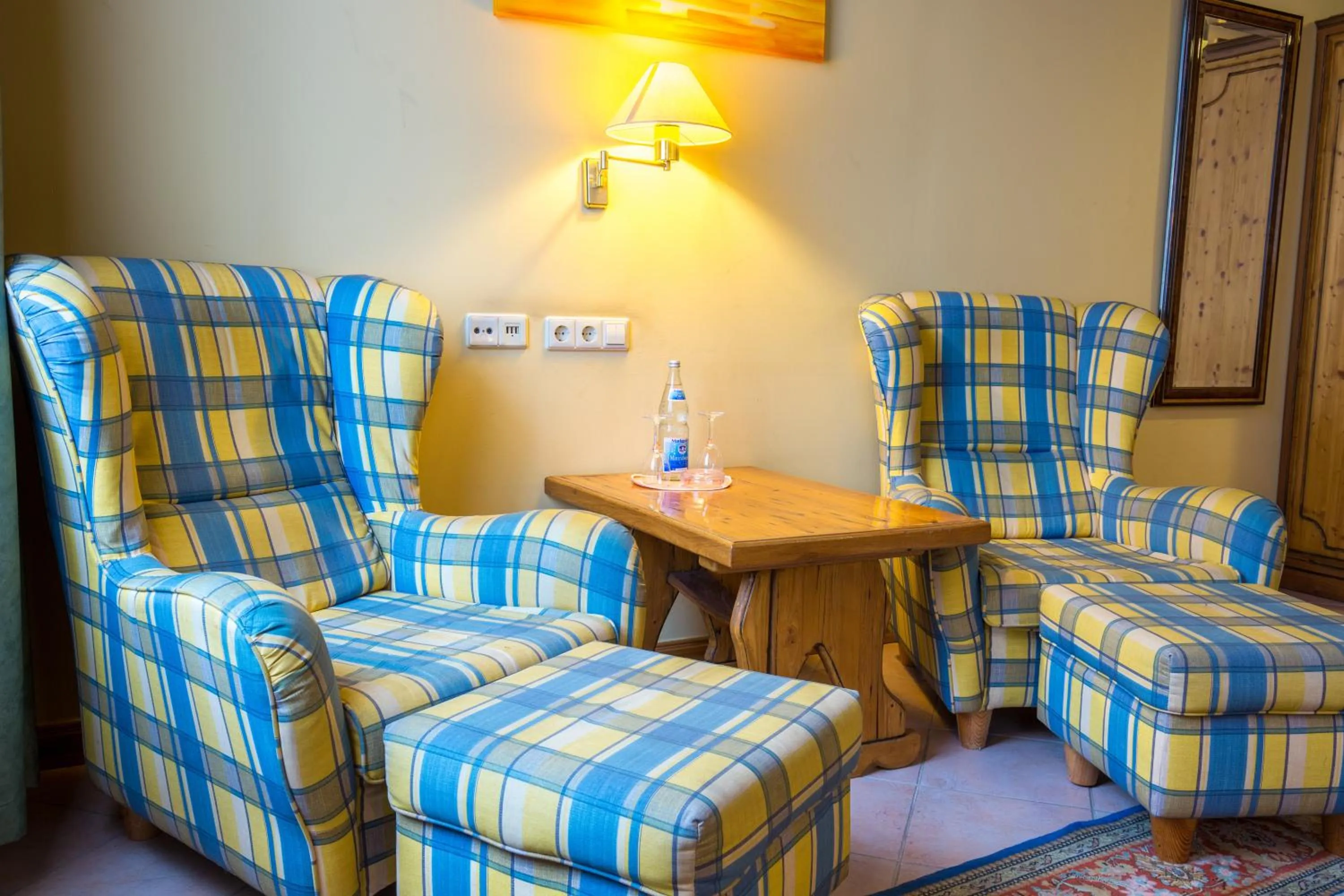 Living room in ALLVITALIS Traumhotel