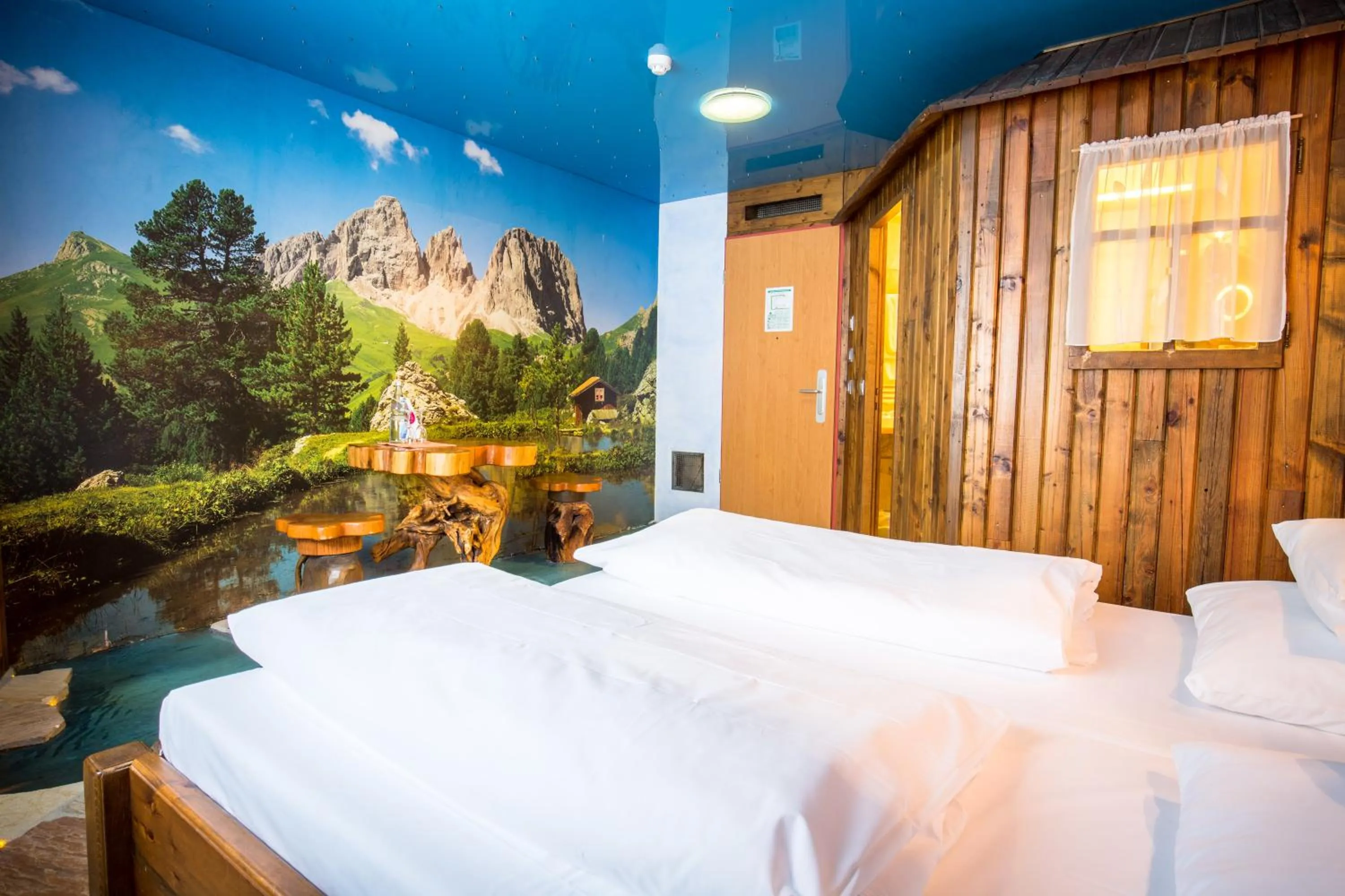 Bed in ALLVITALIS Traumhotel