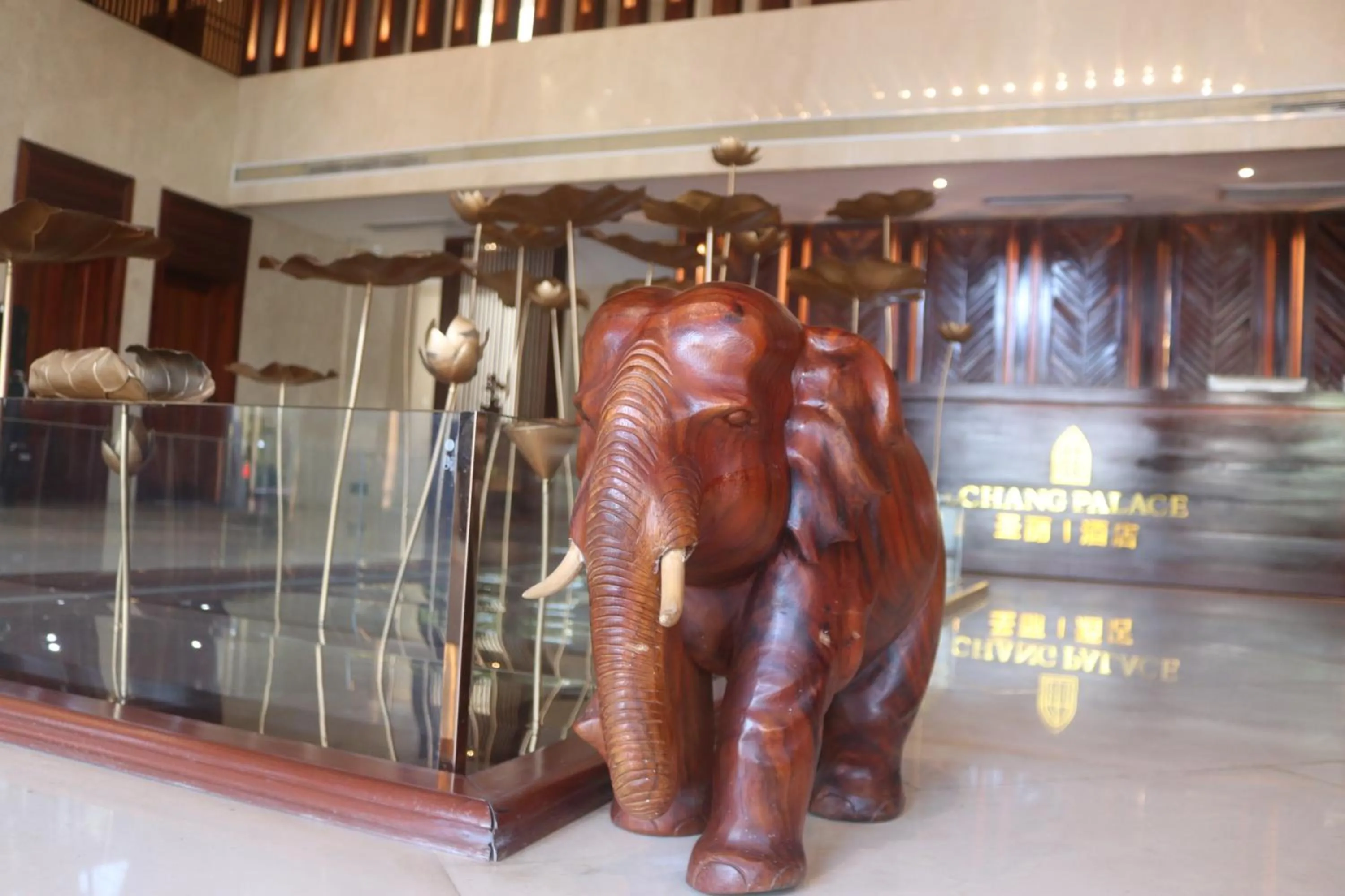 Lobby or reception in Chang Palace Vientiane