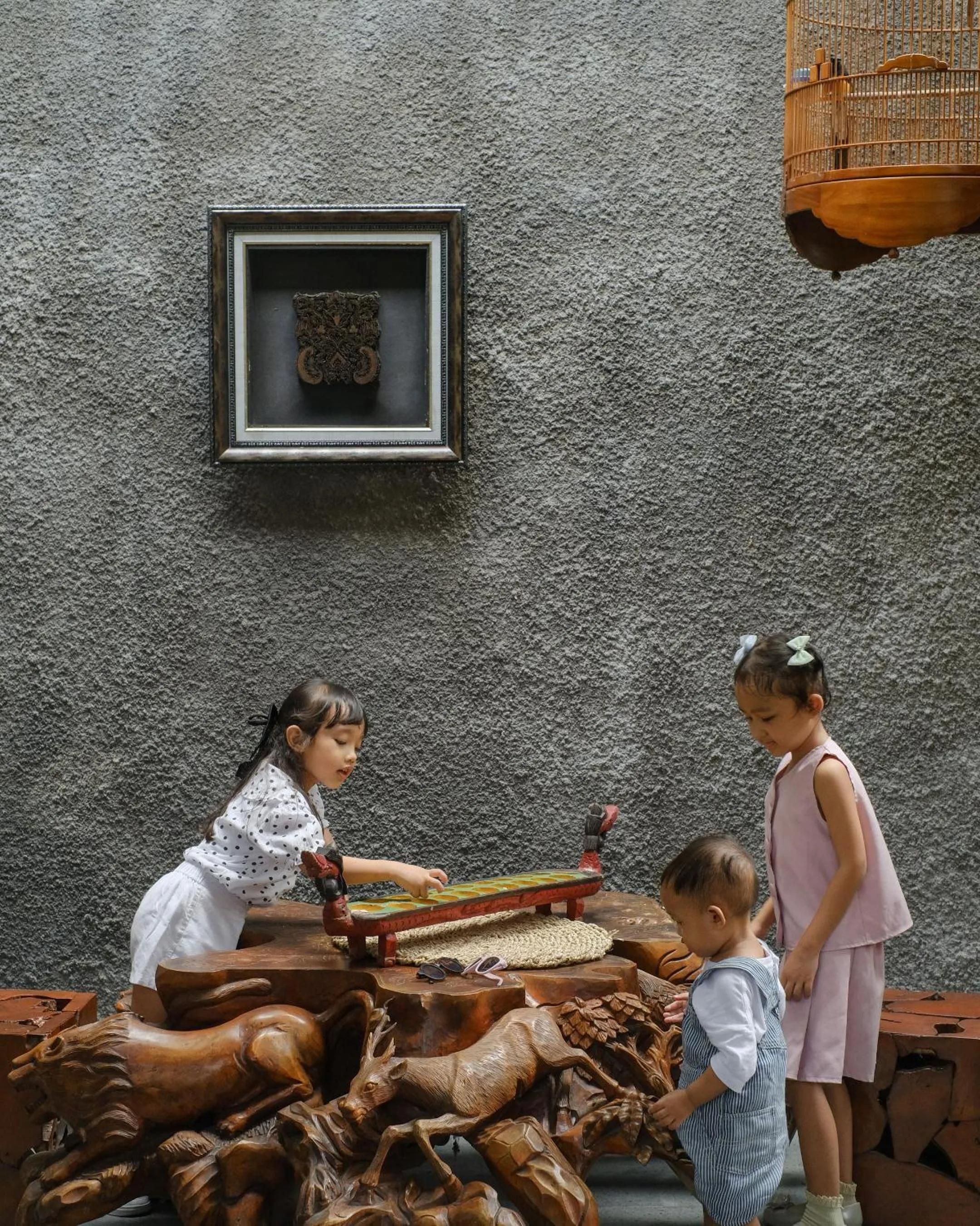 children in Abhayagiri - Sumberwatu Heritage Resort