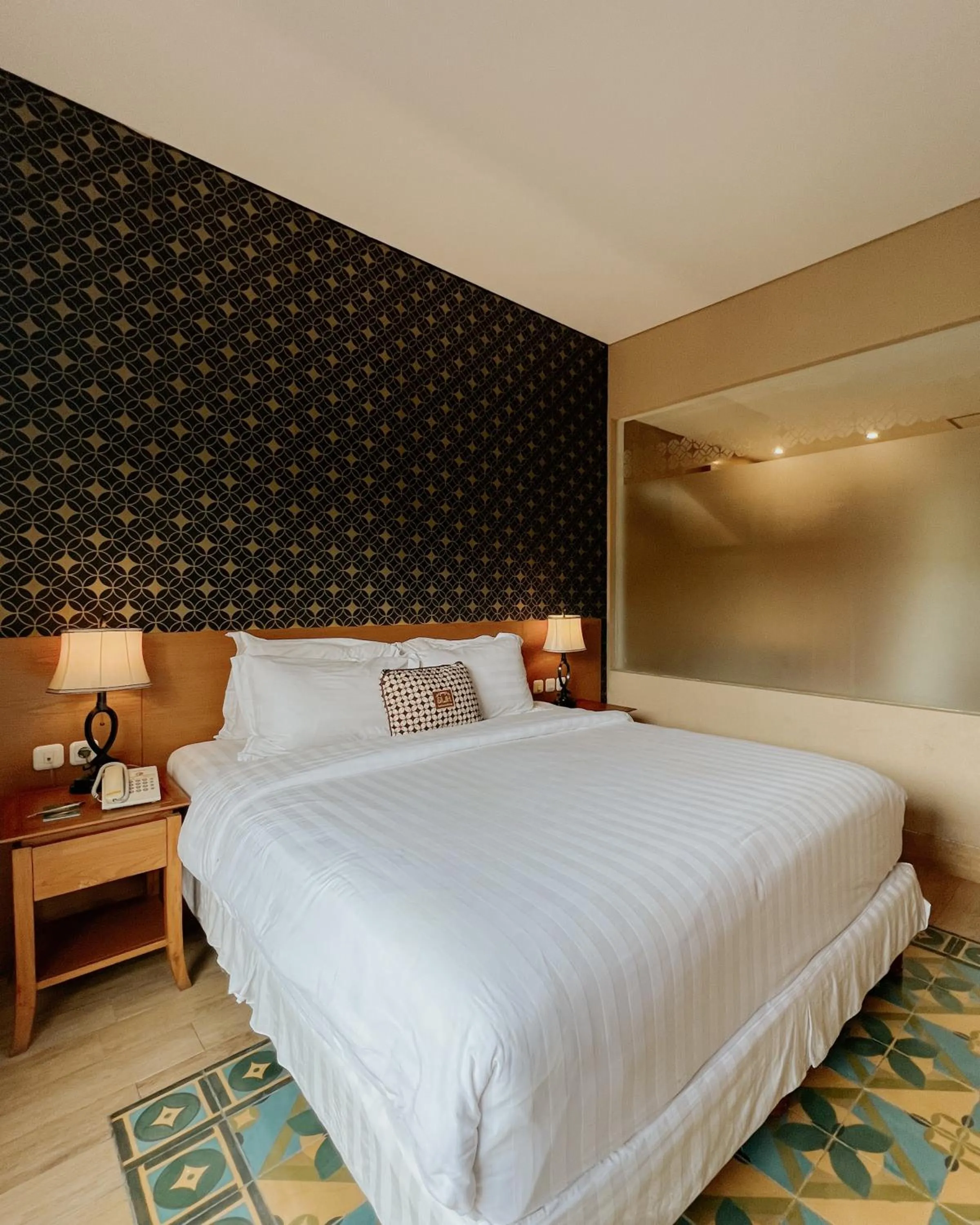 Bedroom, Bed in Abhayagiri - Sumberwatu Heritage Resort