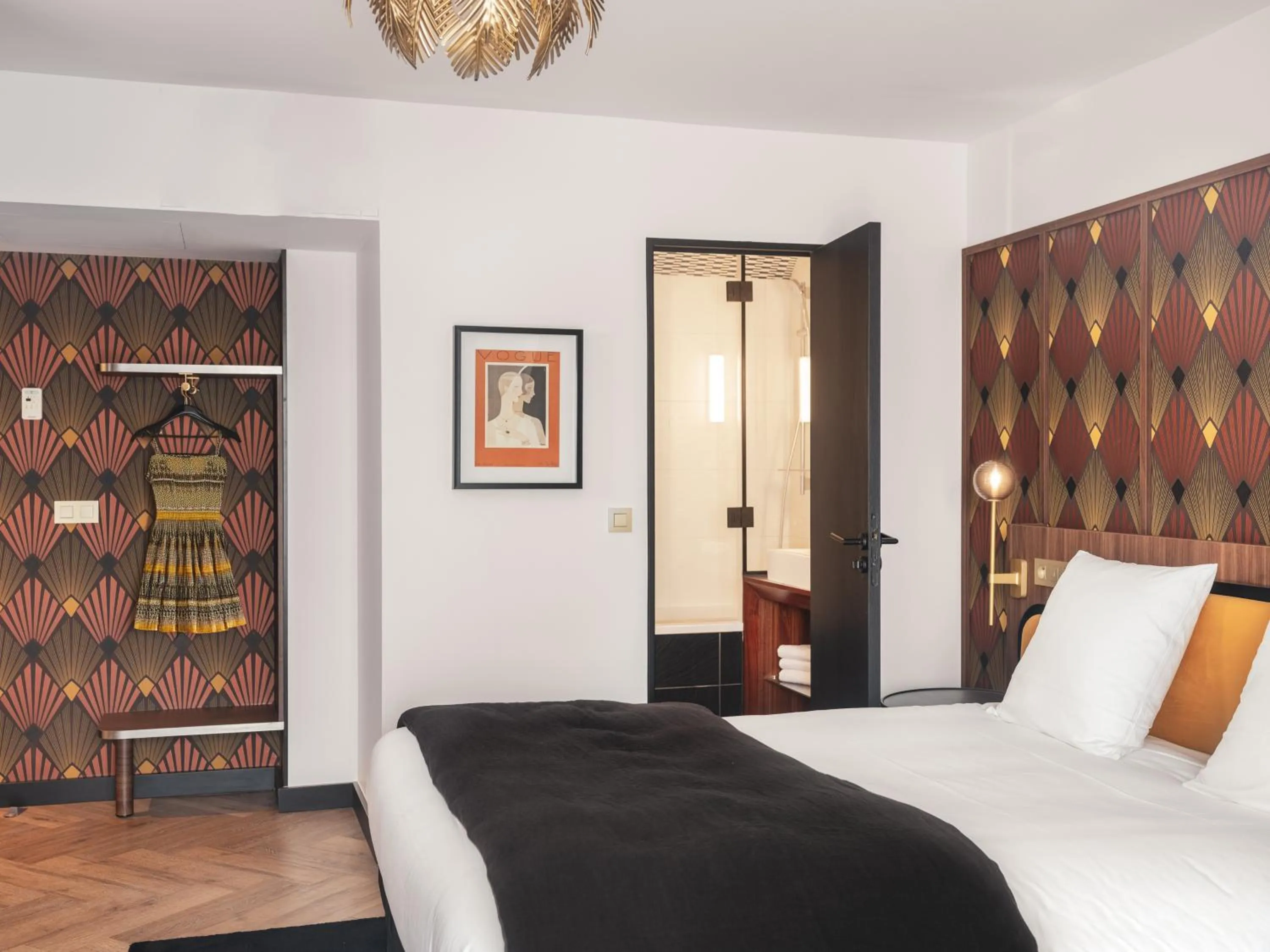 Bed in Billie Hôtel