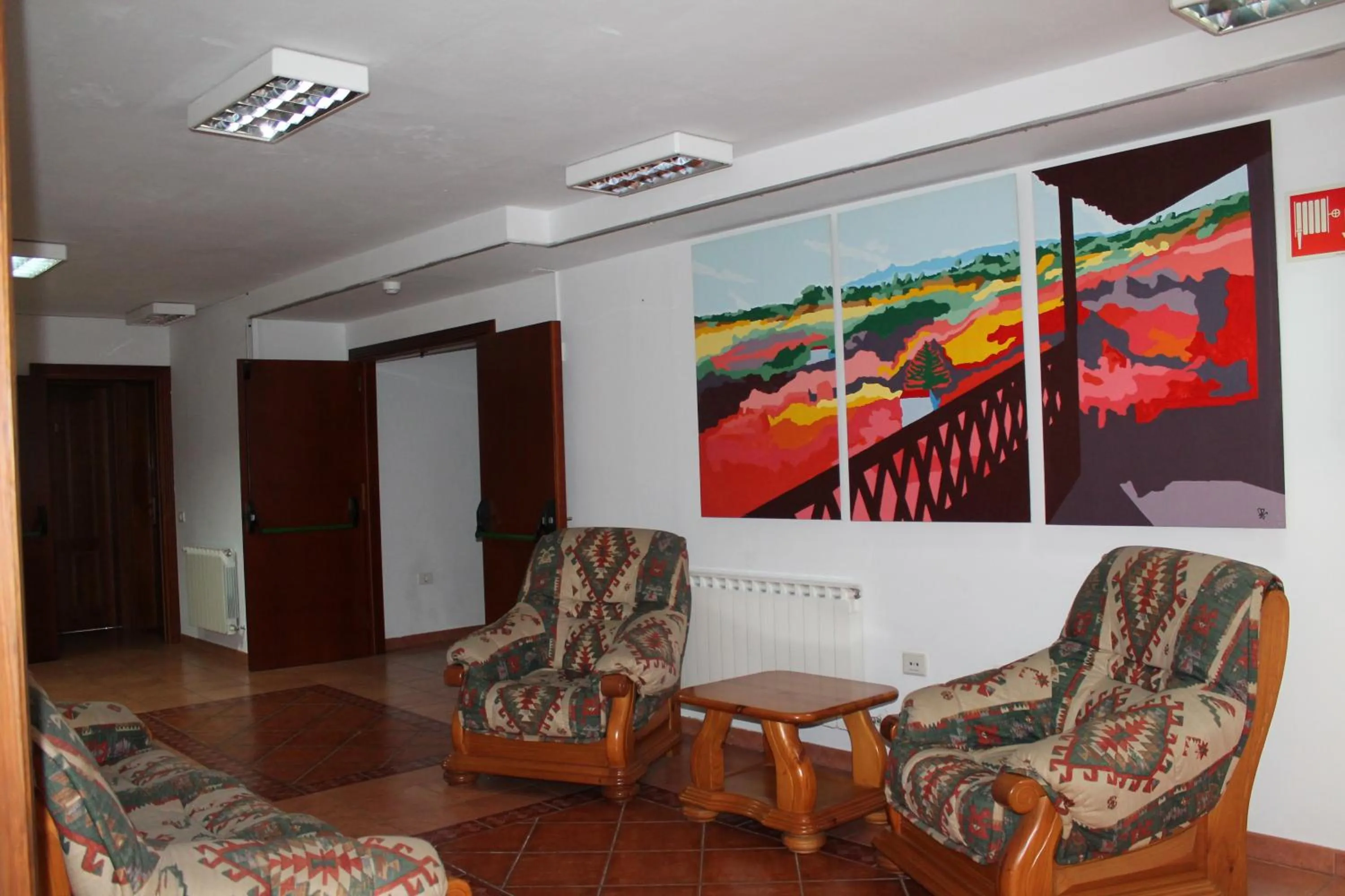 Seating area in Hotel el Pino