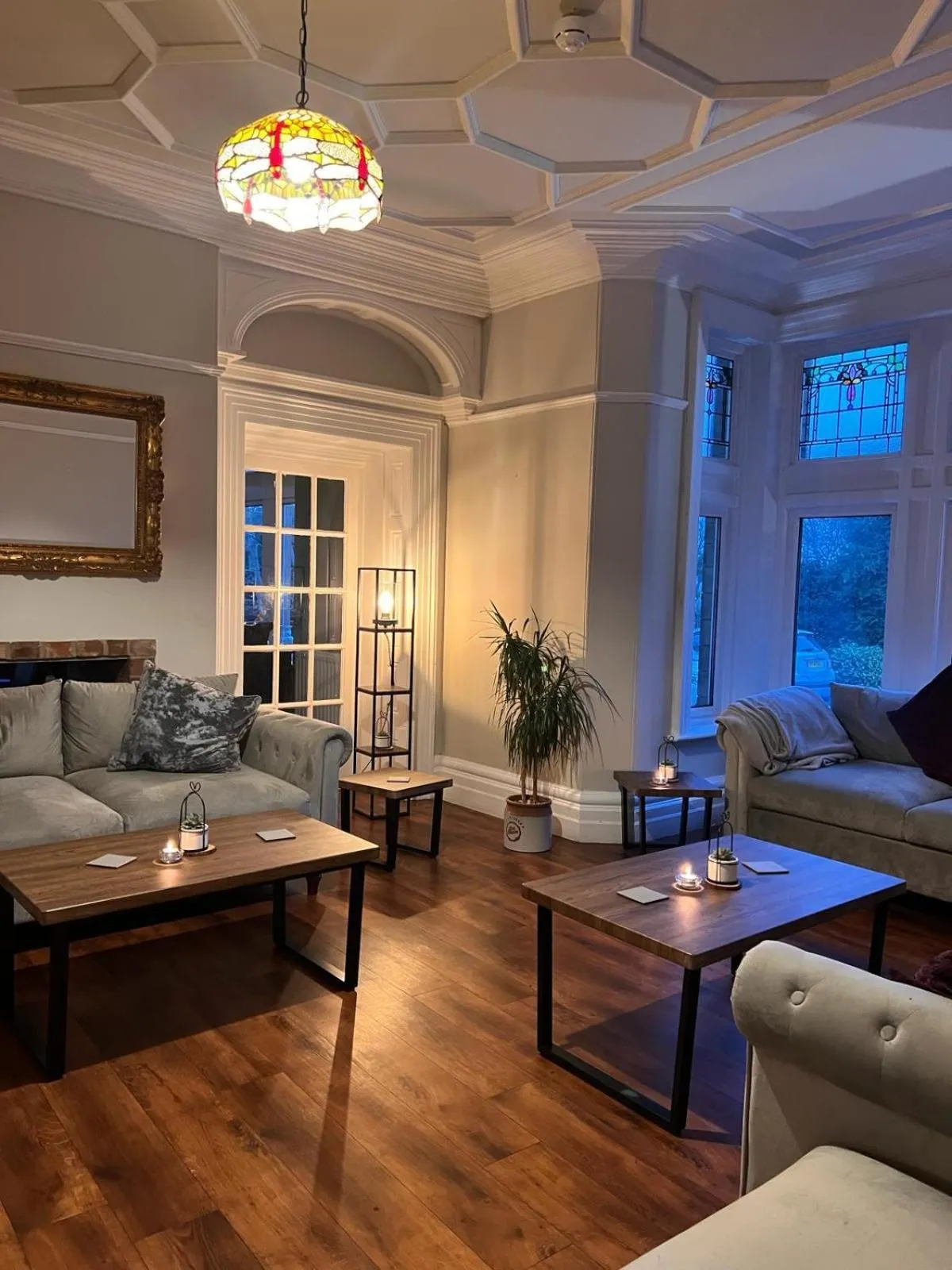 Seating area in Heath Cottage Hotel