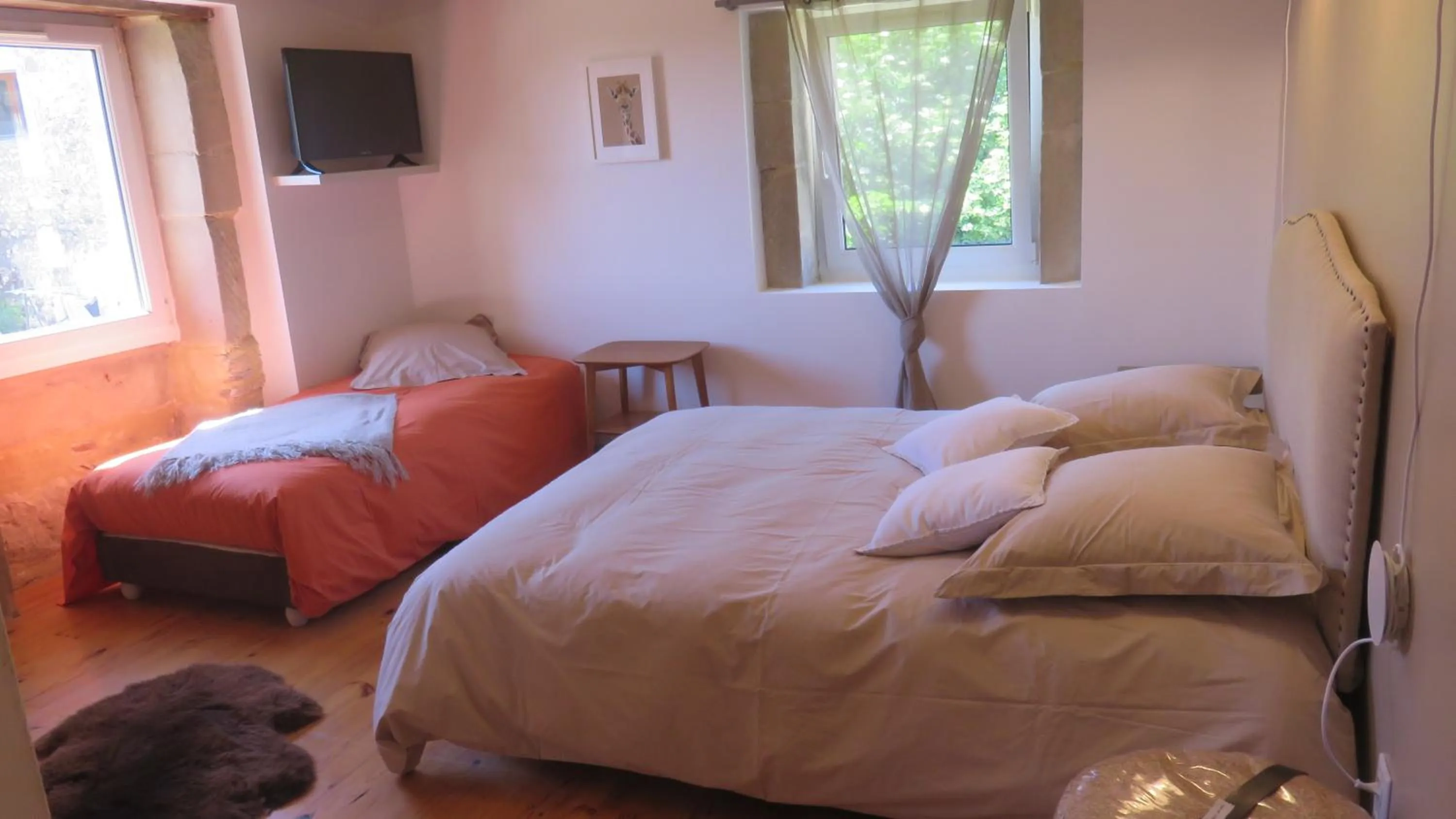 Bed in A la belle histoire