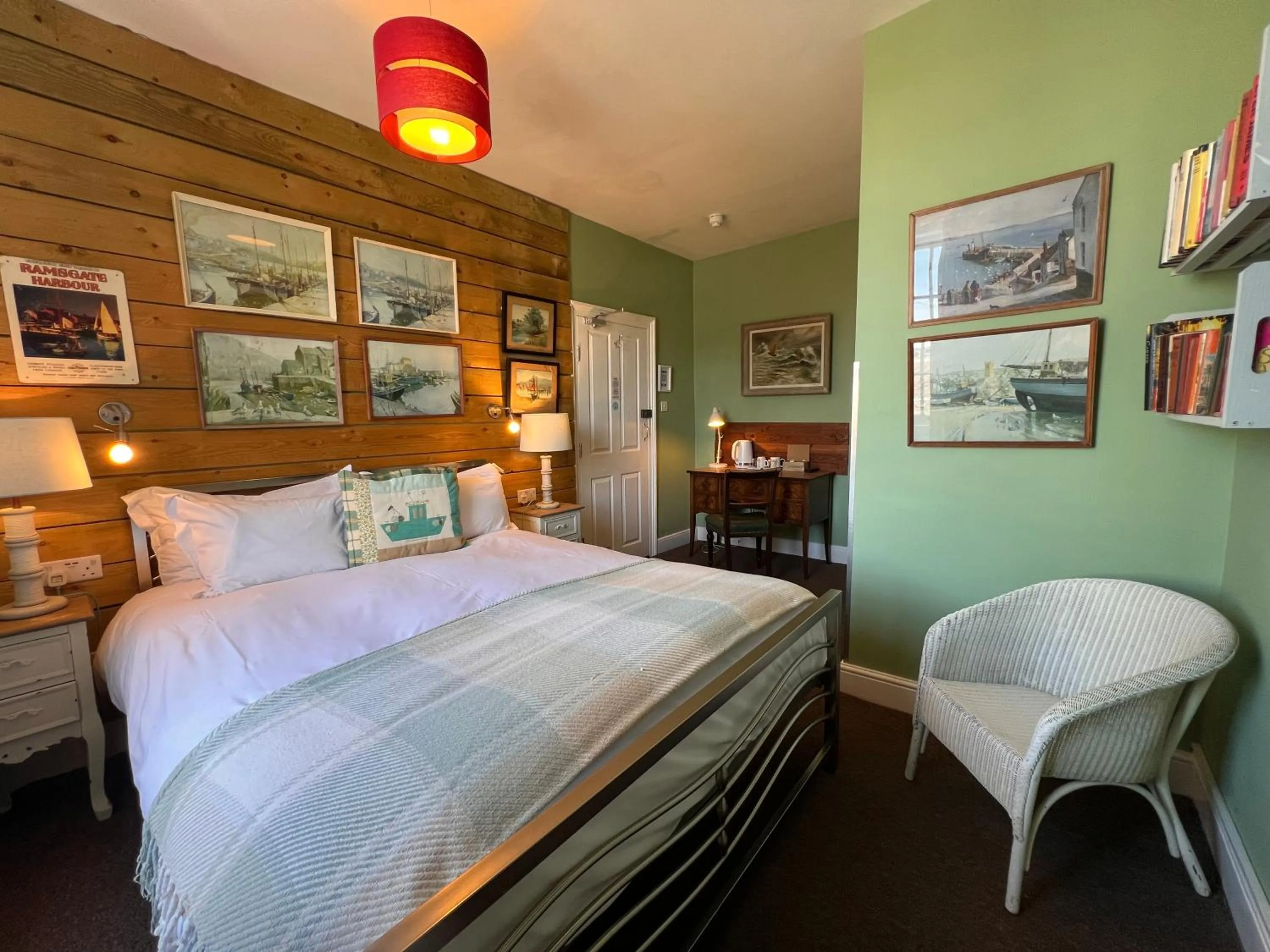 Bed in The Royal Harbour Hotel