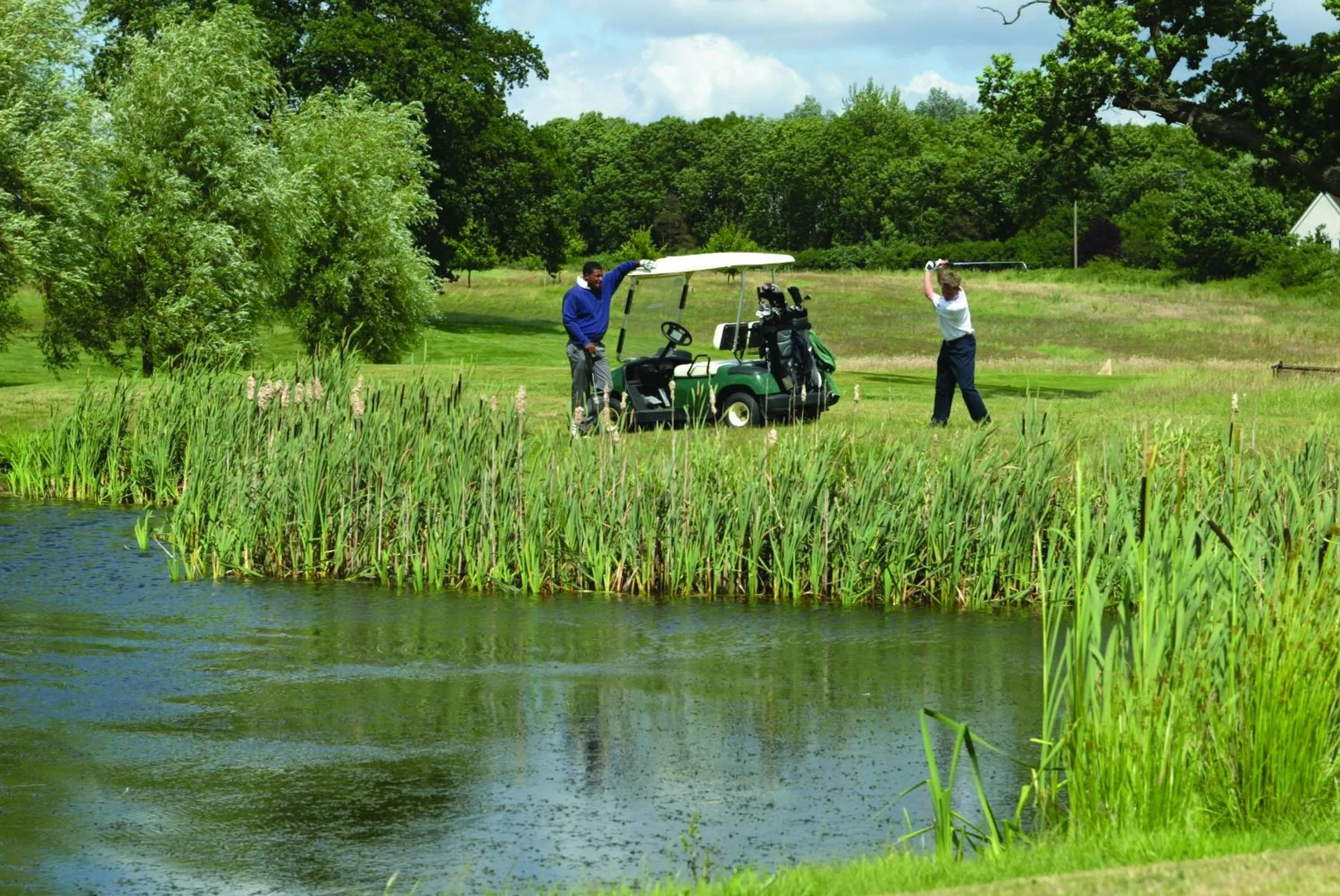 Golfcourse in De Vere Wokefield Estate