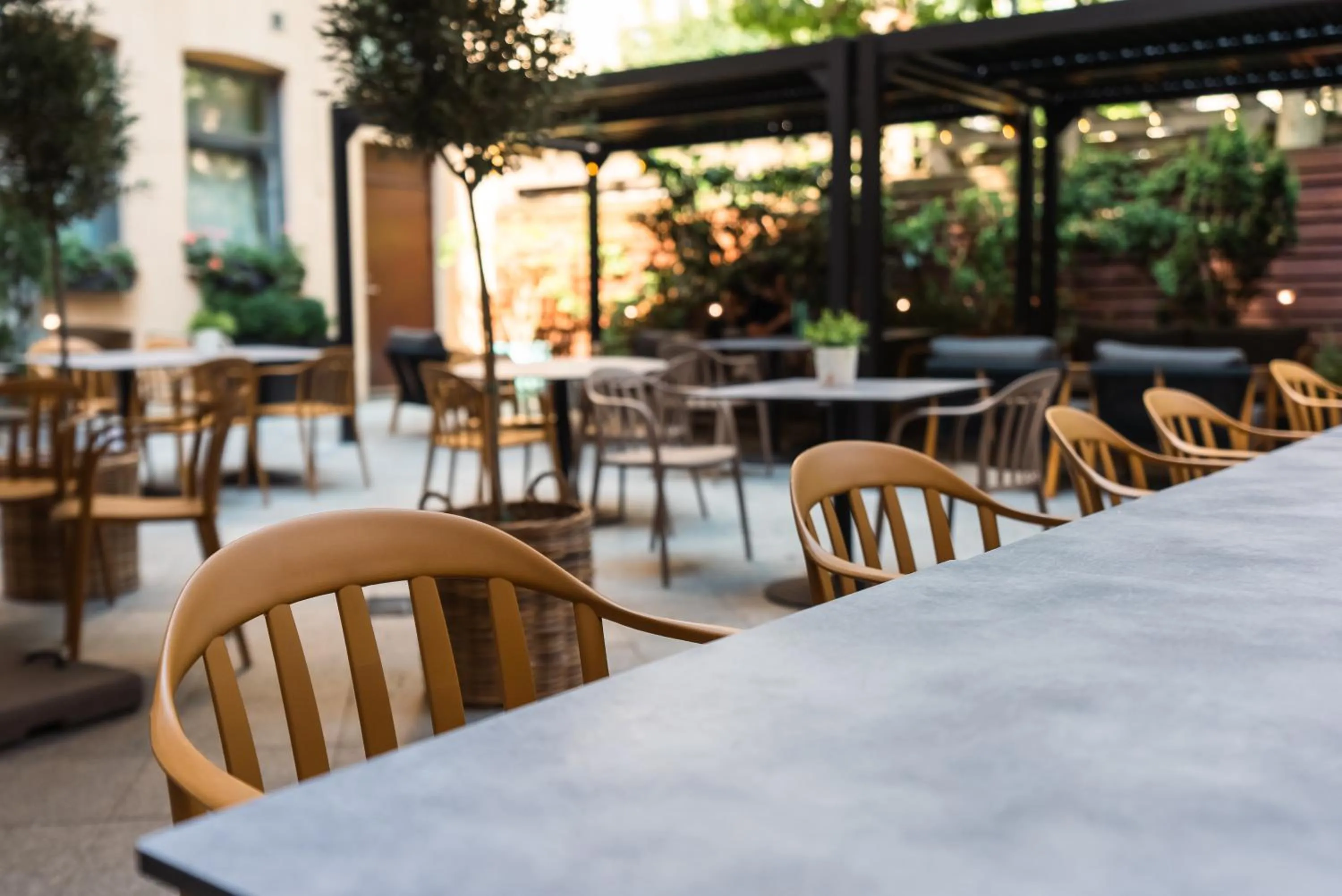 Garden in Go Hotel Ansgar