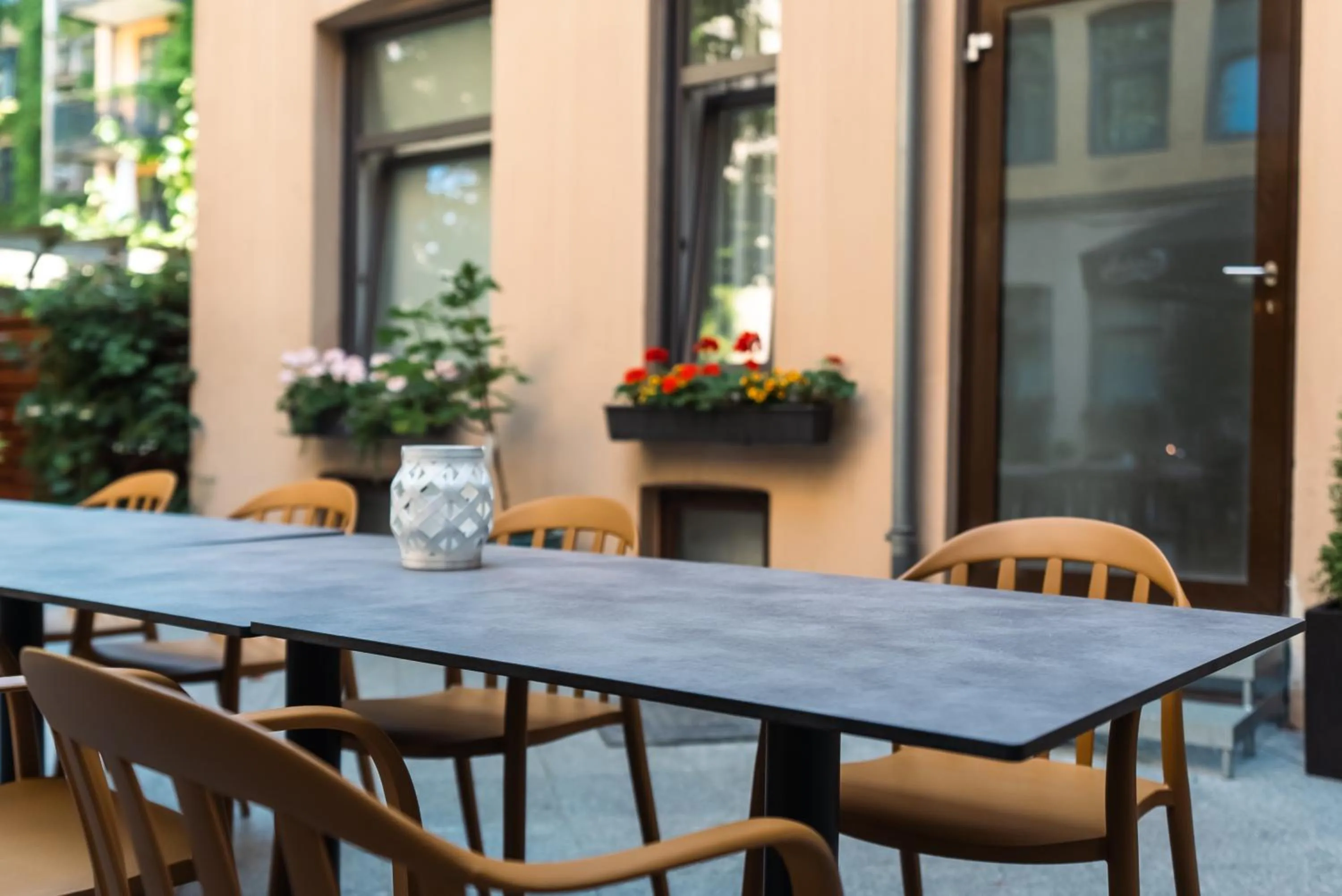 Garden in Go Hotel Ansgar