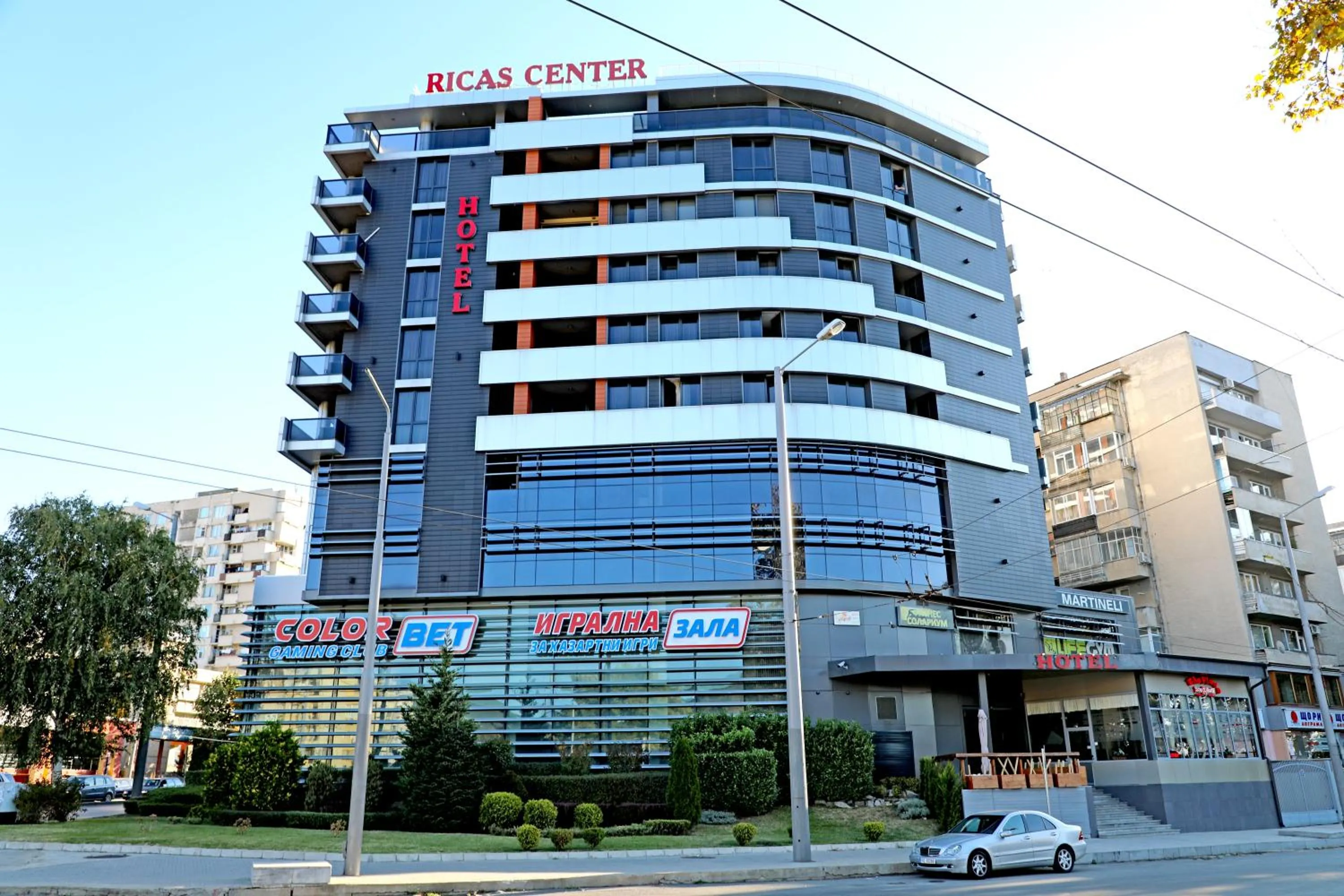 Property building in Hotel Ricas