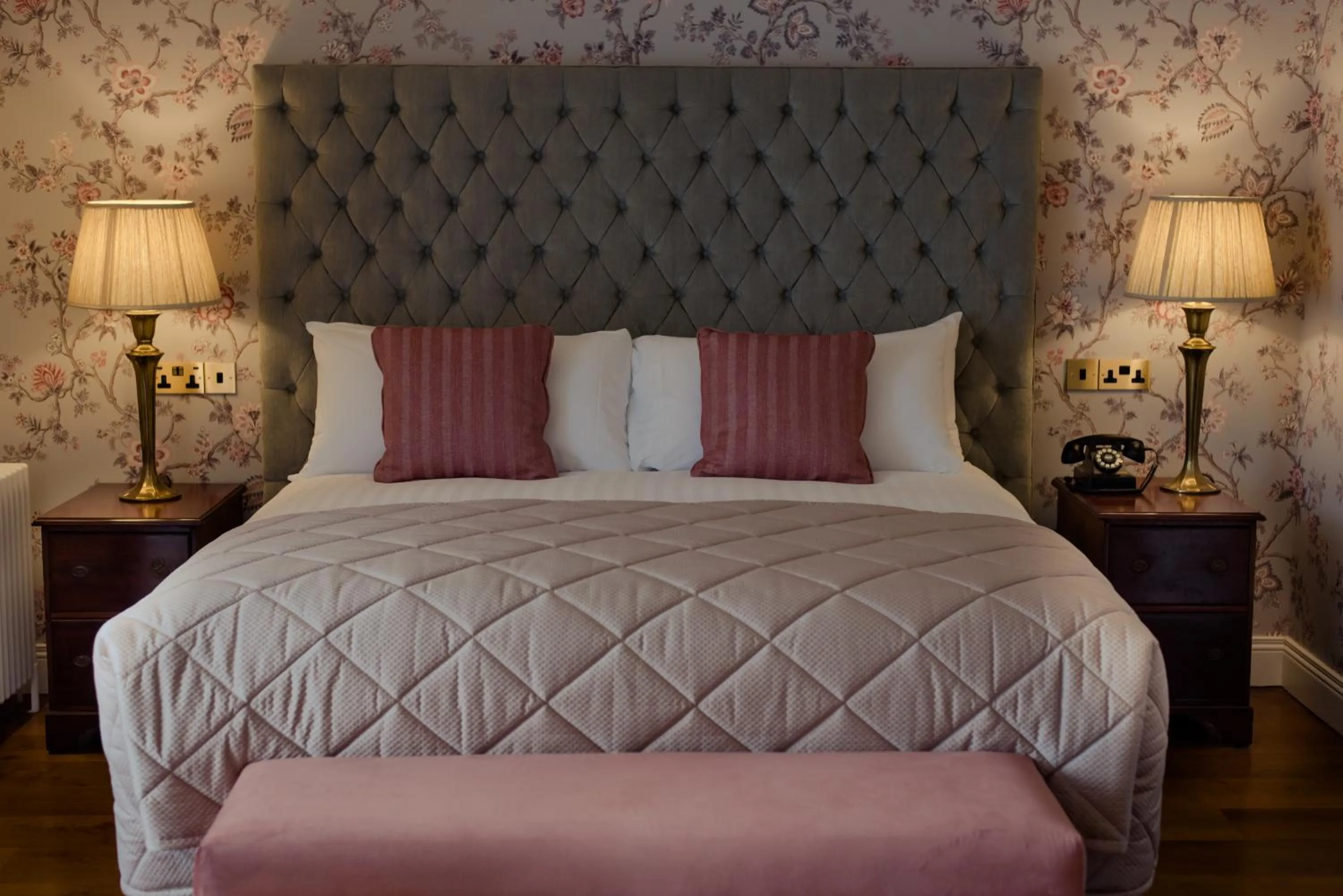 Bed in Cahernane House Hotel