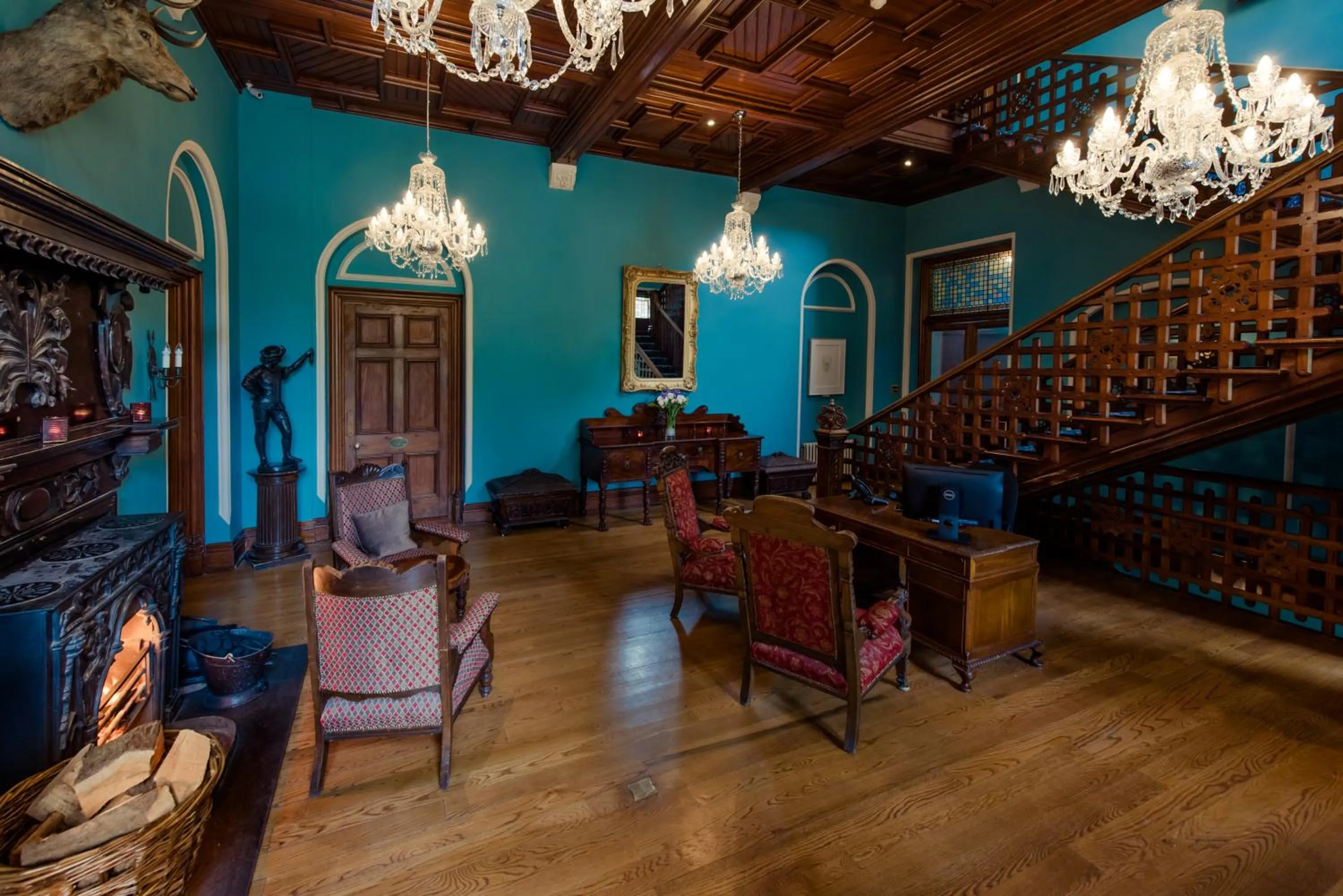 Lobby or reception in Cahernane House Hotel