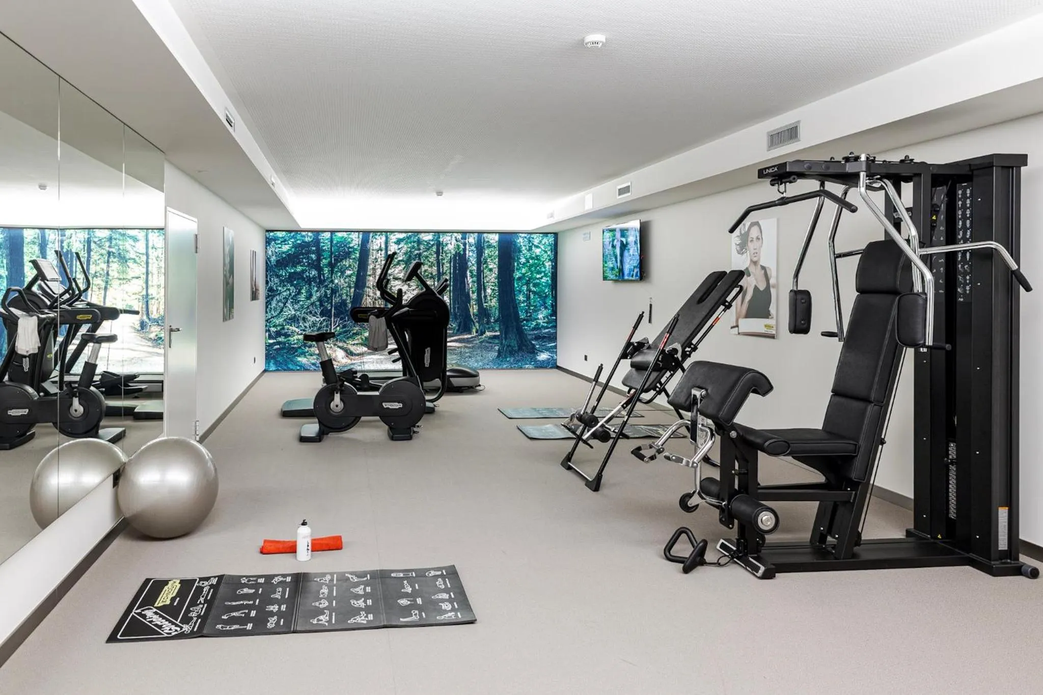 Fitness centre/facilities in Grand Hotel Trento
