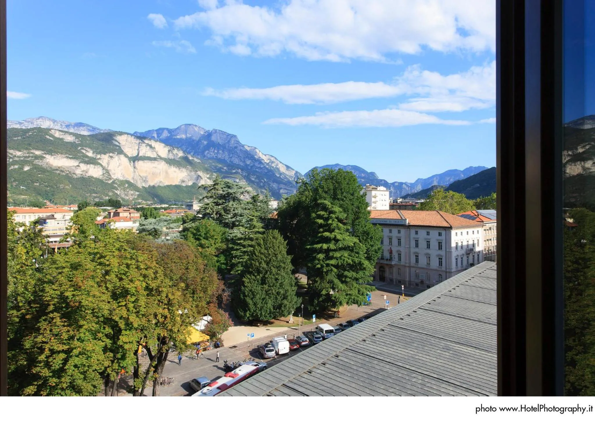 View (from property/room) in Grand Hotel Trento
