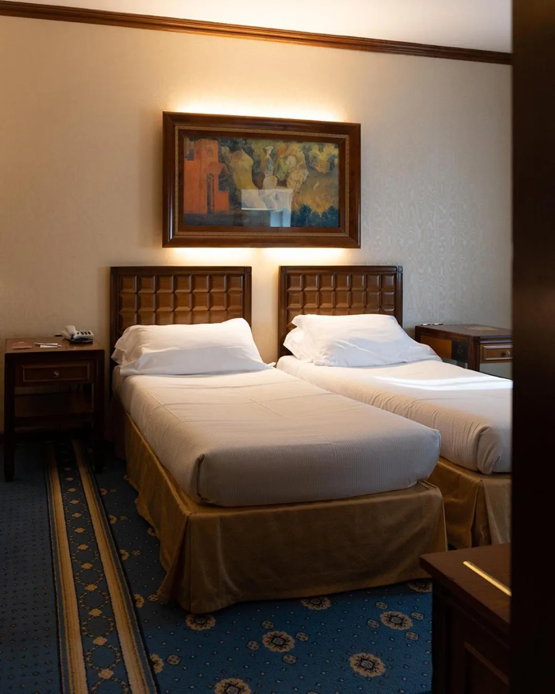 Photo of the whole room, Bed in Grand Hotel Trento