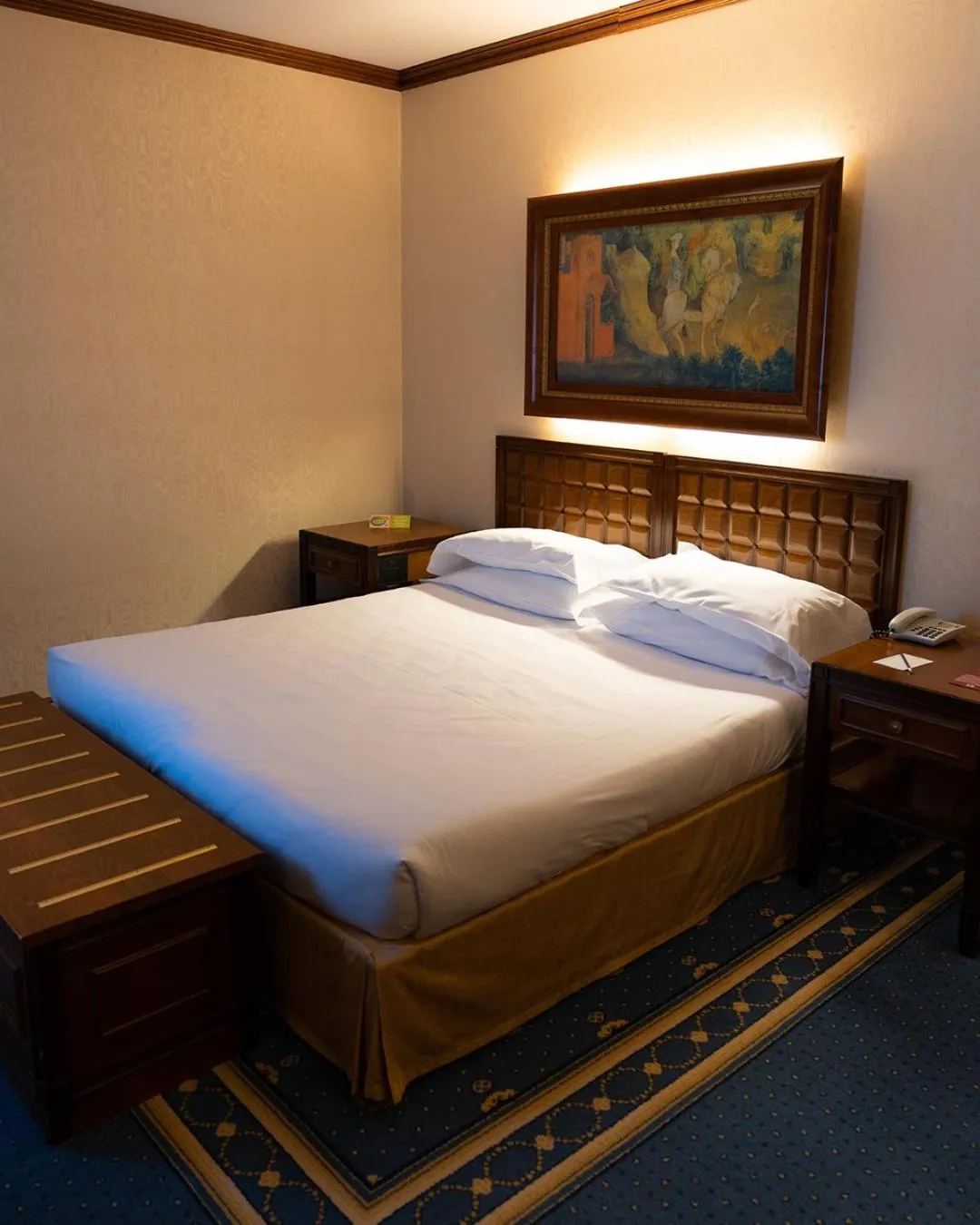 Photo of the whole room, Bed in Grand Hotel Trento