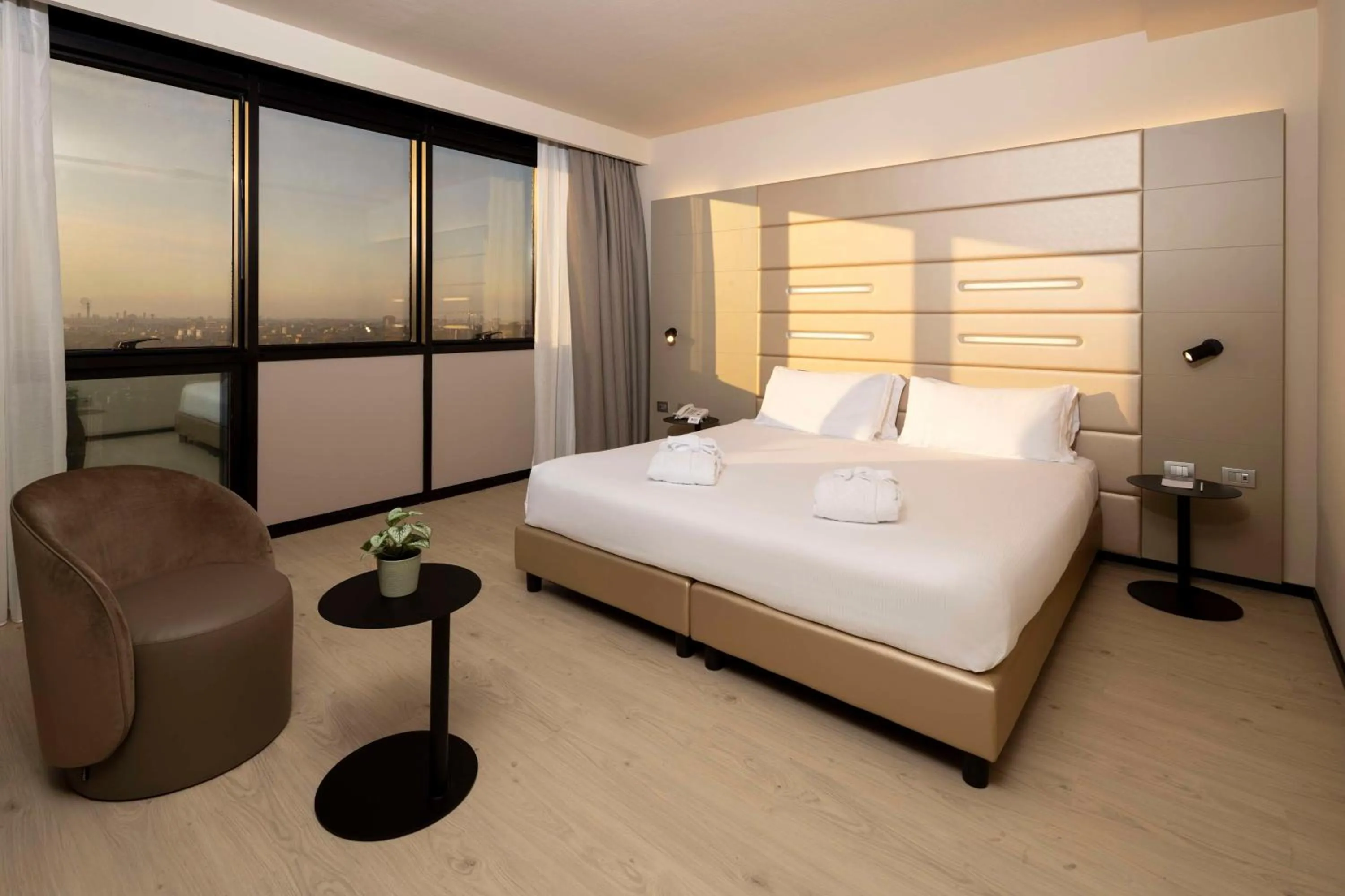 Bedroom, Bed in Best Western Plus Tower Hotel Bologna