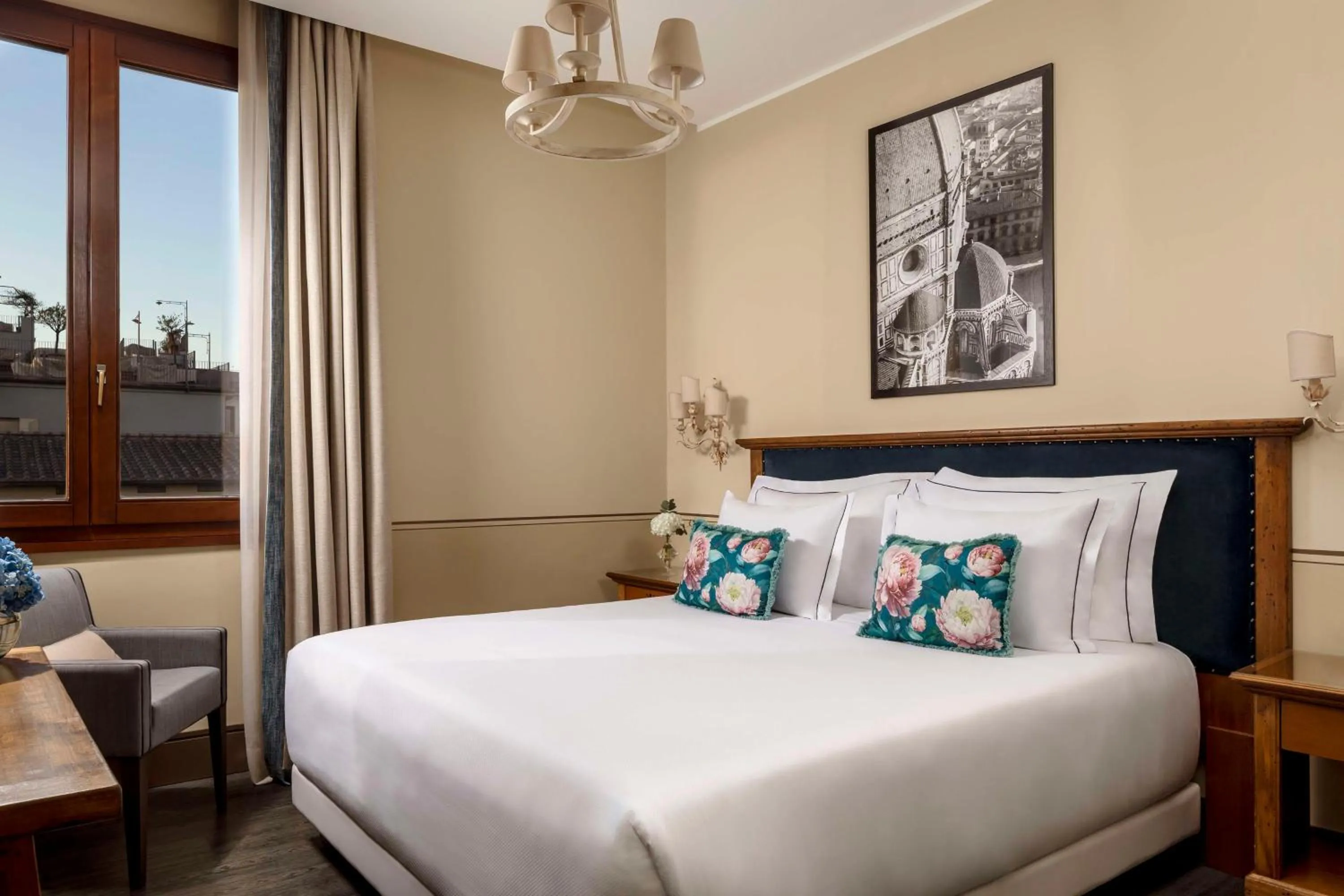 Bedroom, Bed in Tivoli Palazzo Gaddi Firenze Hotel