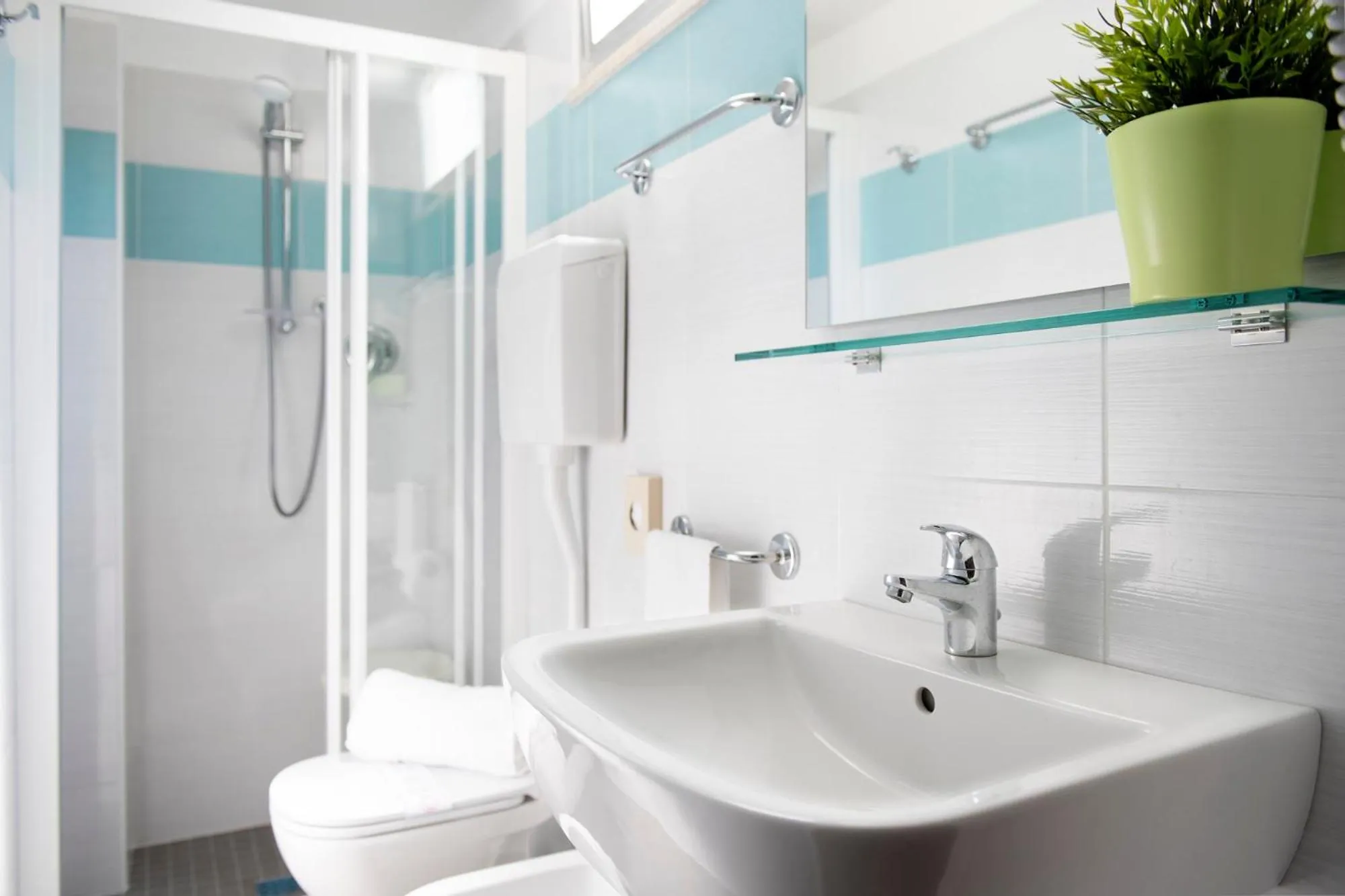 Bathroom in Hotel San Pietro