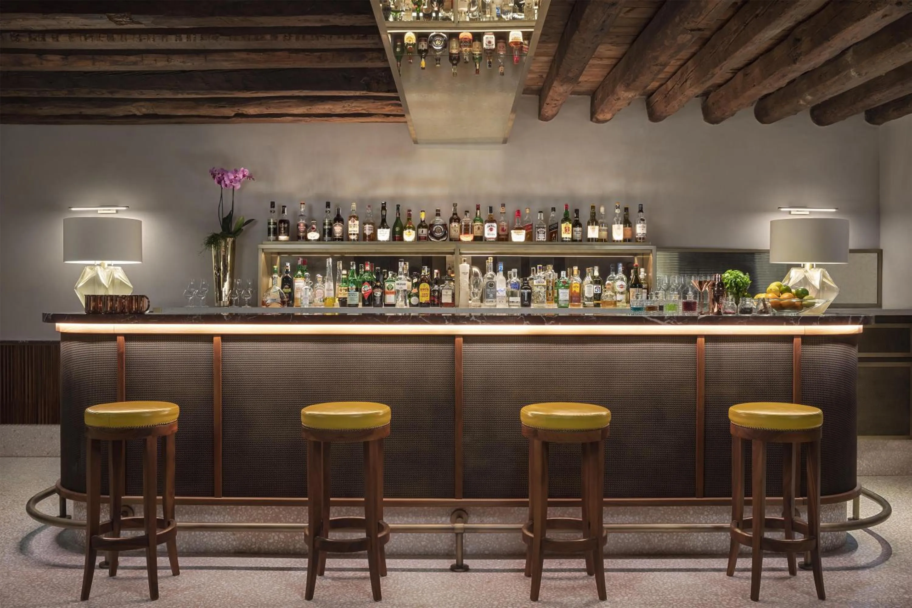 Lounge or bar in NH Collection Grand Hotel Palazzo Dei Dogi