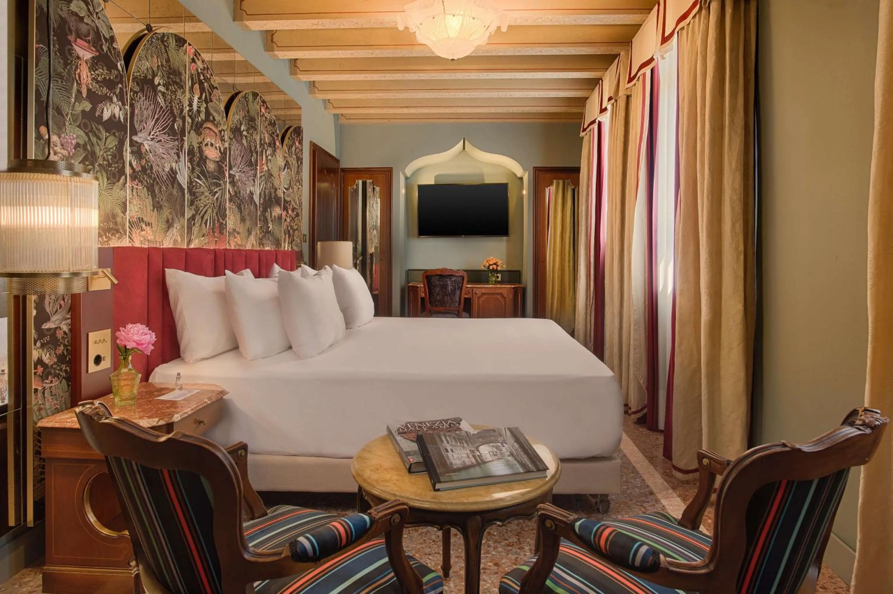 Bedroom, Bed in NH Collection Grand Hotel Palazzo Dei Dogi