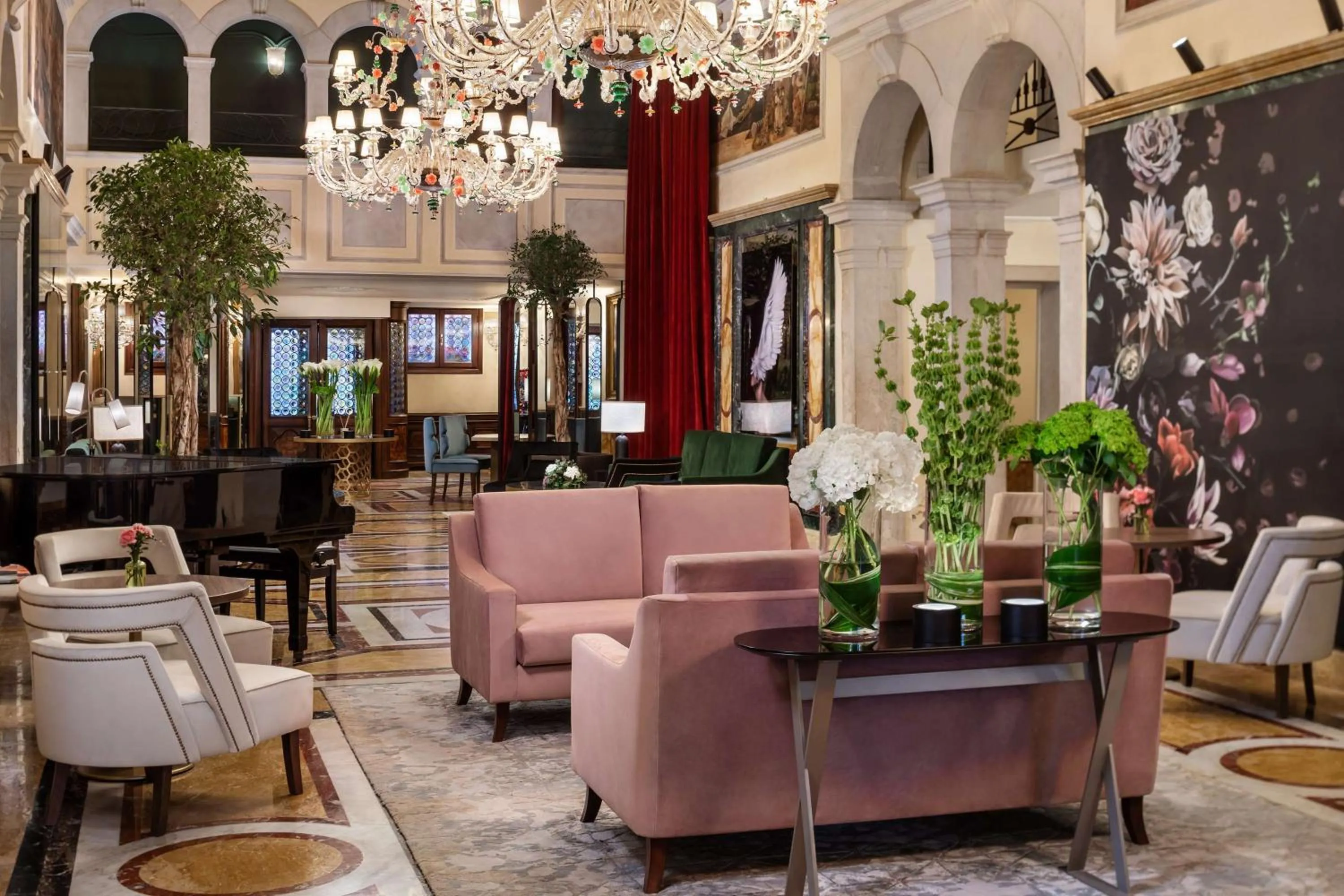 Lobby or reception in NH Collection Grand Hotel Palazzo Dei Dogi