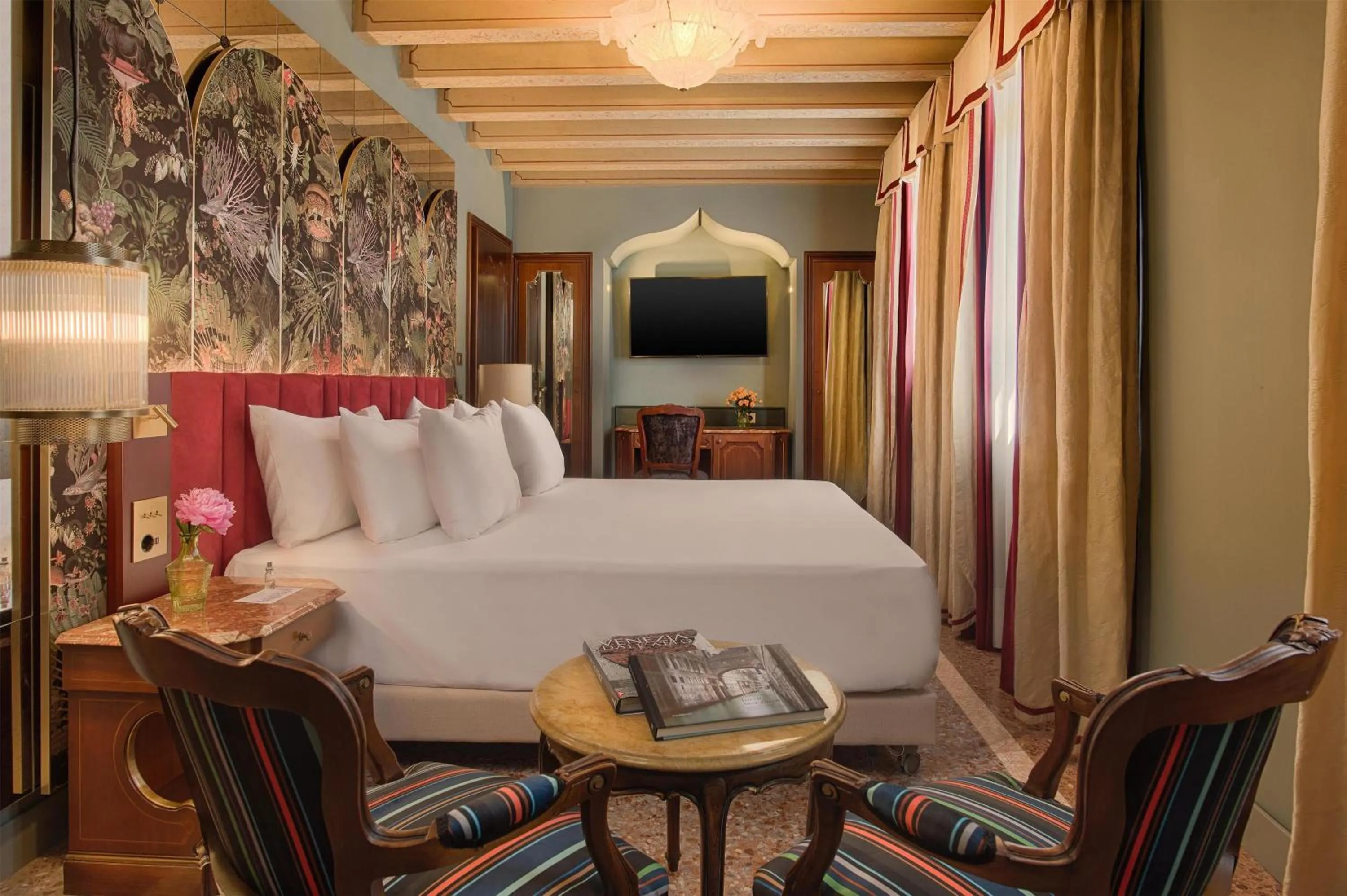 Bedroom, Bed in NH Collection Grand Hotel Palazzo Dei Dogi