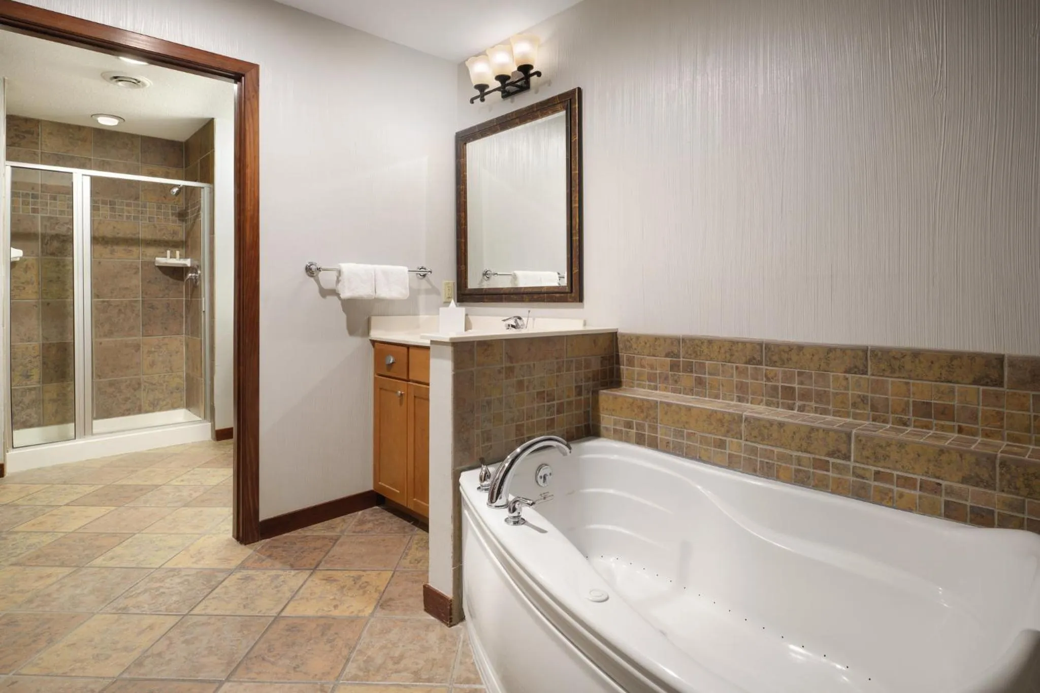 Bathroom in Club Wyndham Glacier Canyon
