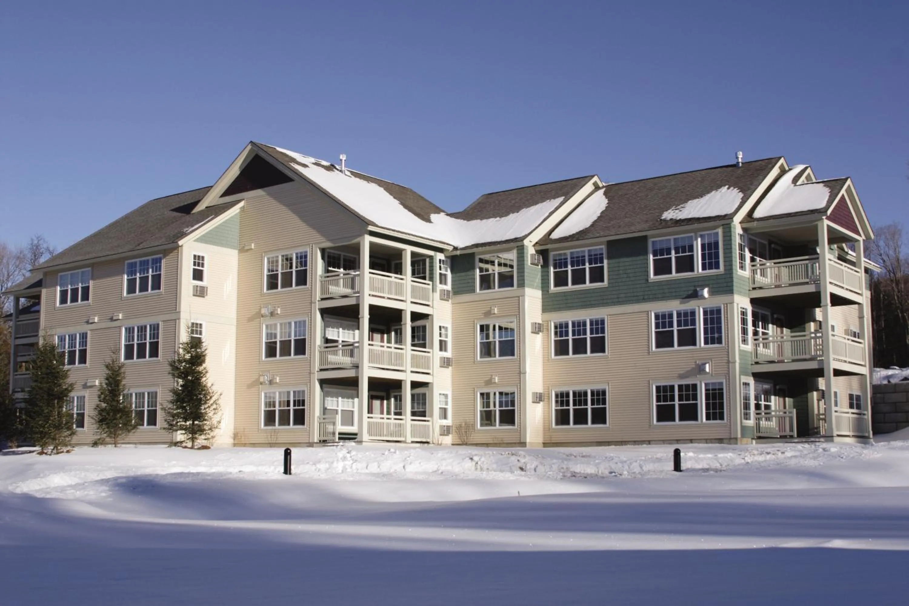 Property building in Club Wyndham Smugglers' Notch Vermont