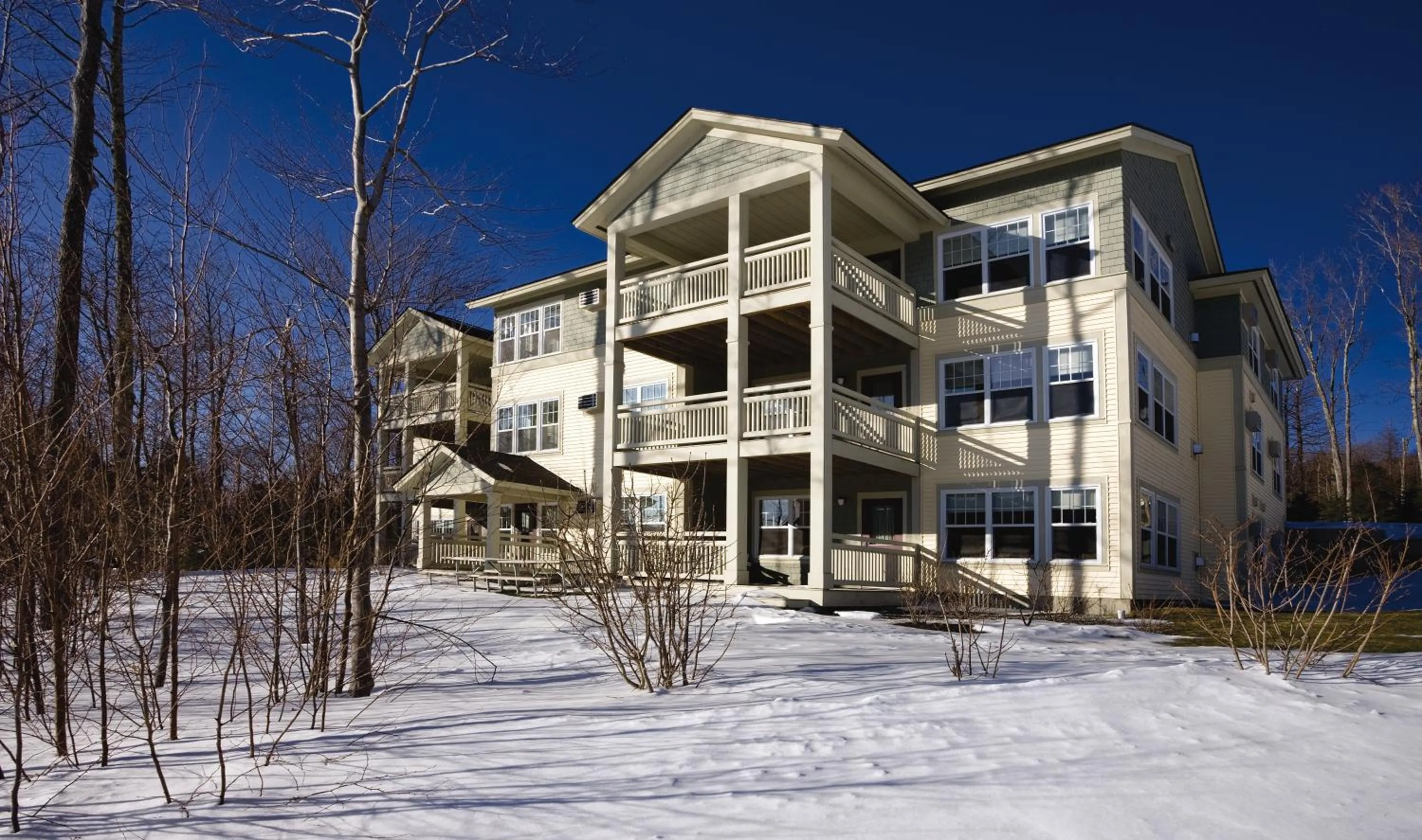 Property building in Club Wyndham Smugglers' Notch Vermont