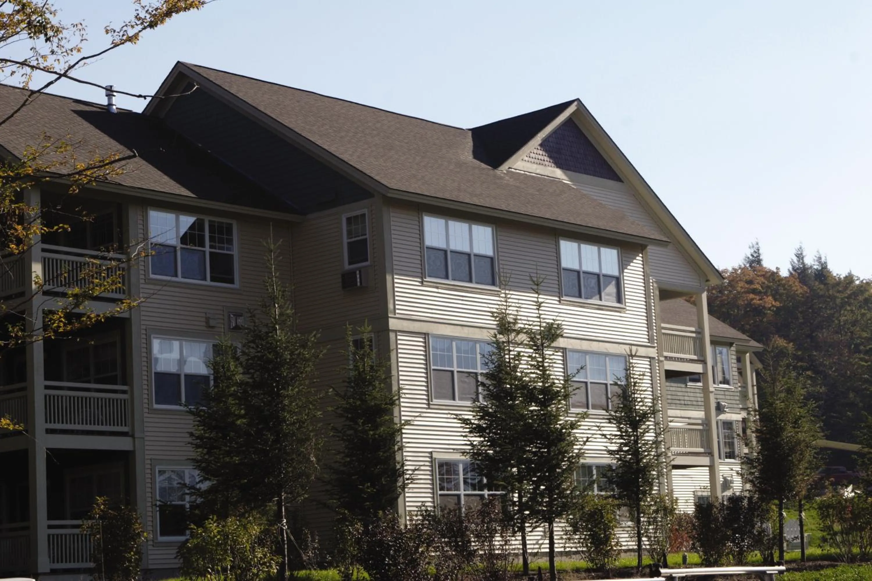 Property building in Club Wyndham Smugglers' Notch Vermont