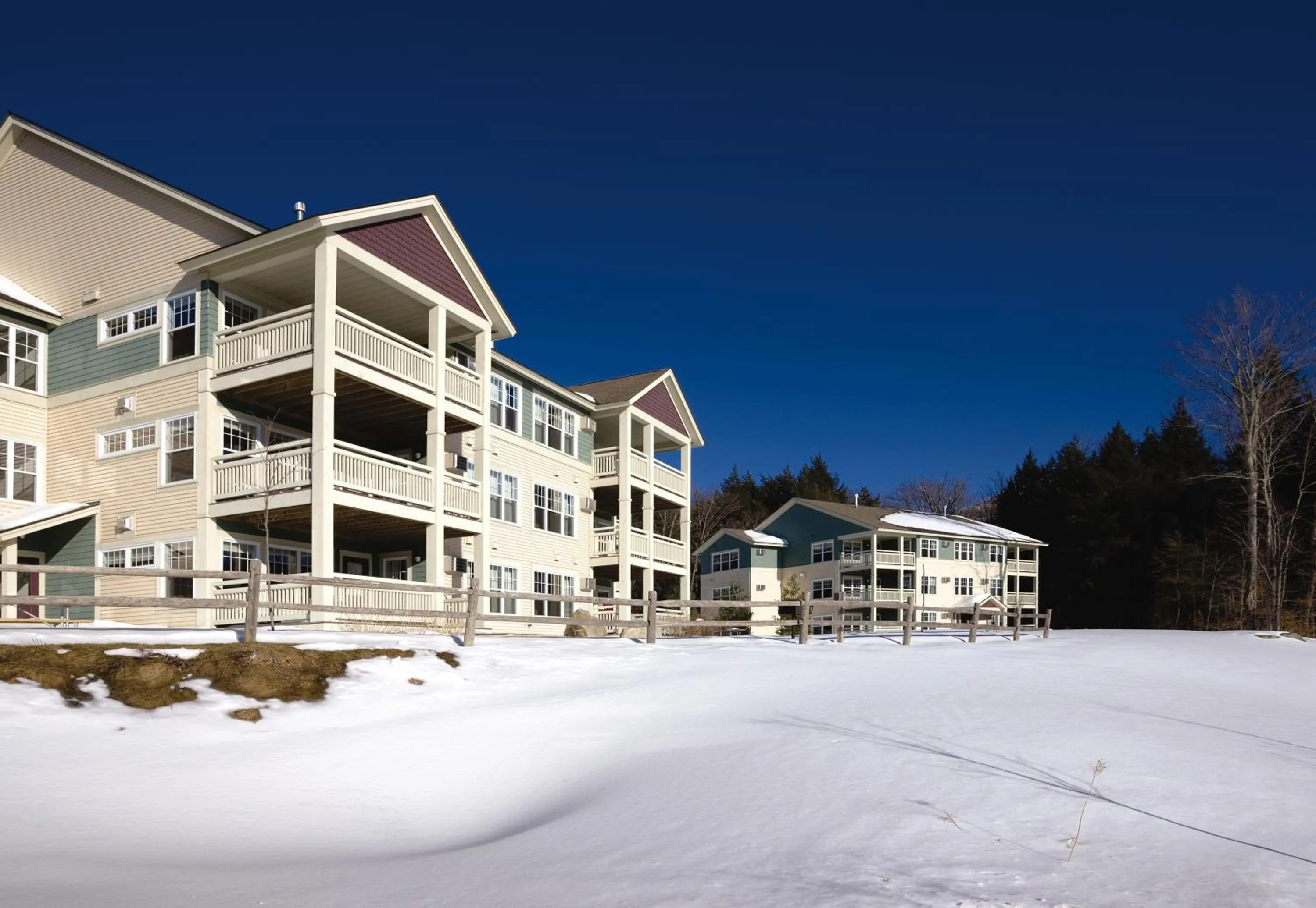 Property building in Club Wyndham Smugglers' Notch Vermont