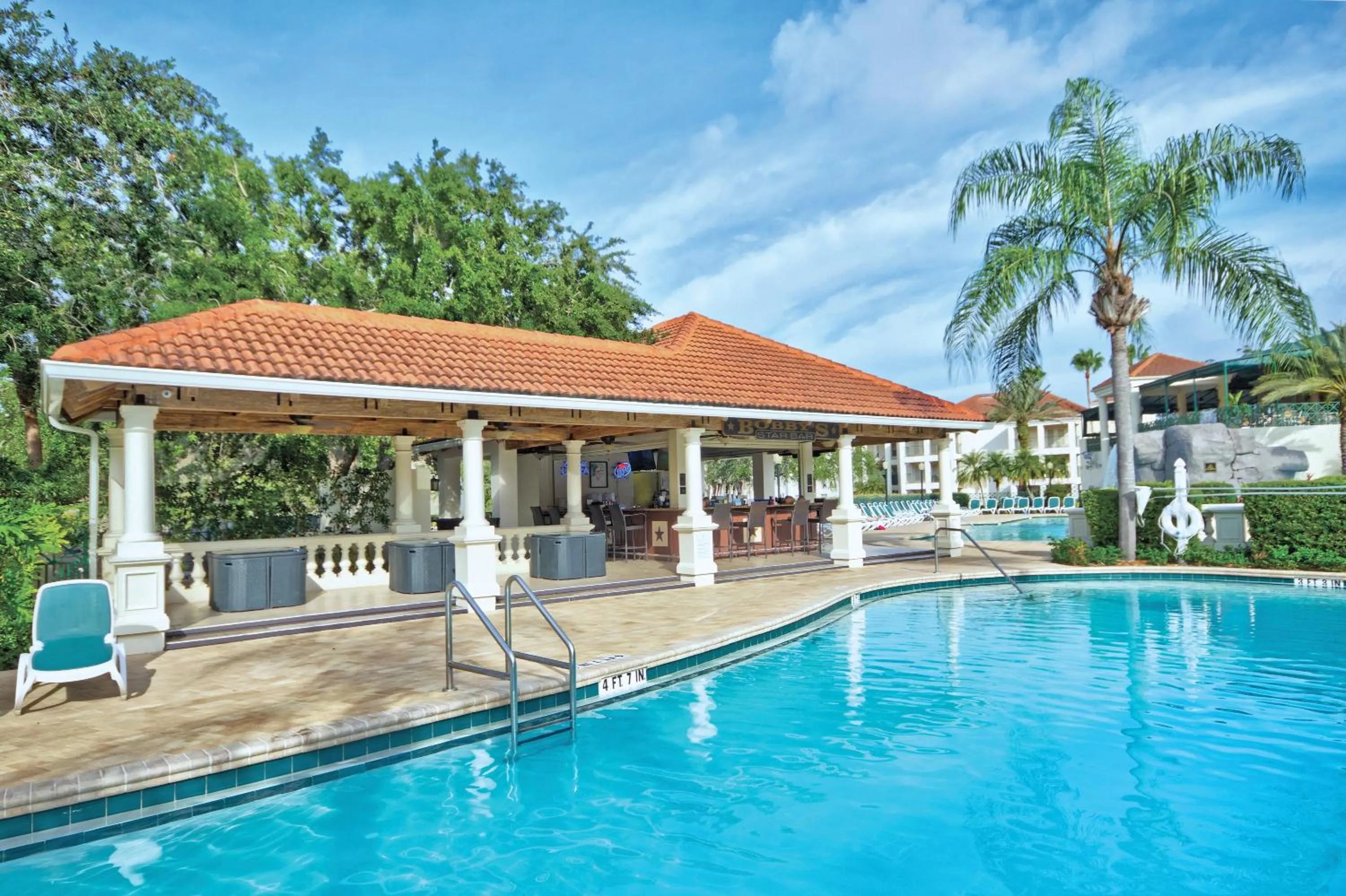 Swimming pool in Club Wyndham Star Island