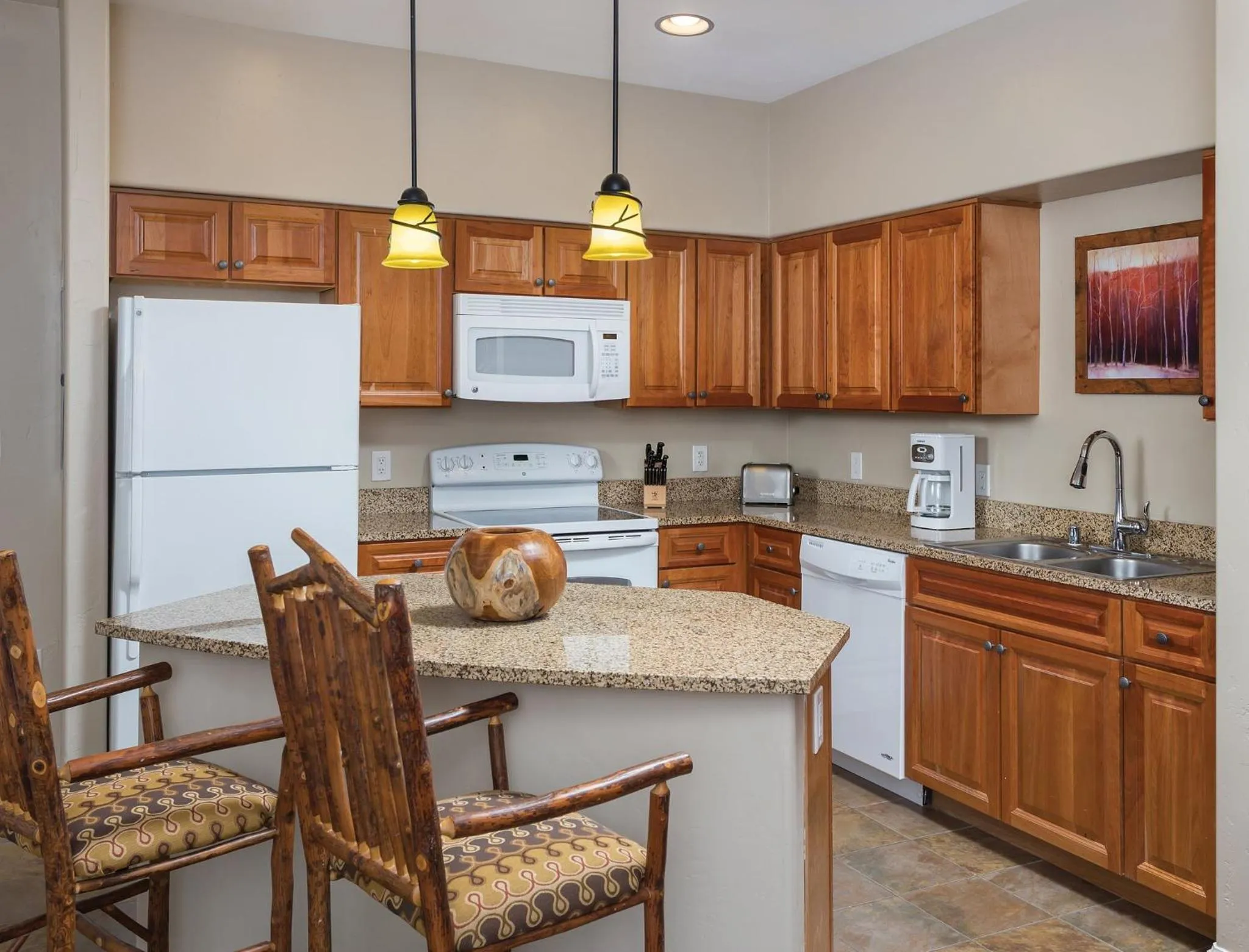 Kitchen or kitchenette in Club Wyndham Star Island