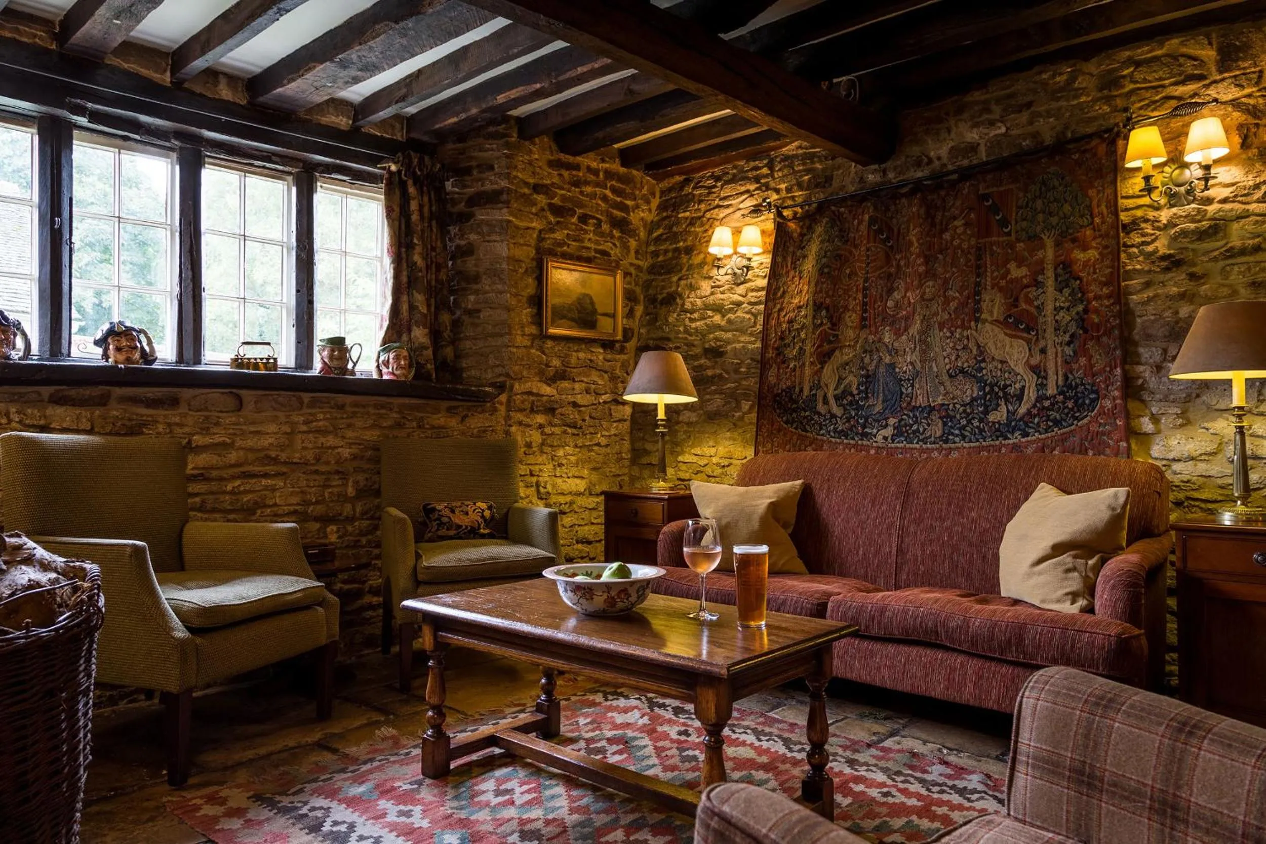 Lounge or bar in Old Swan