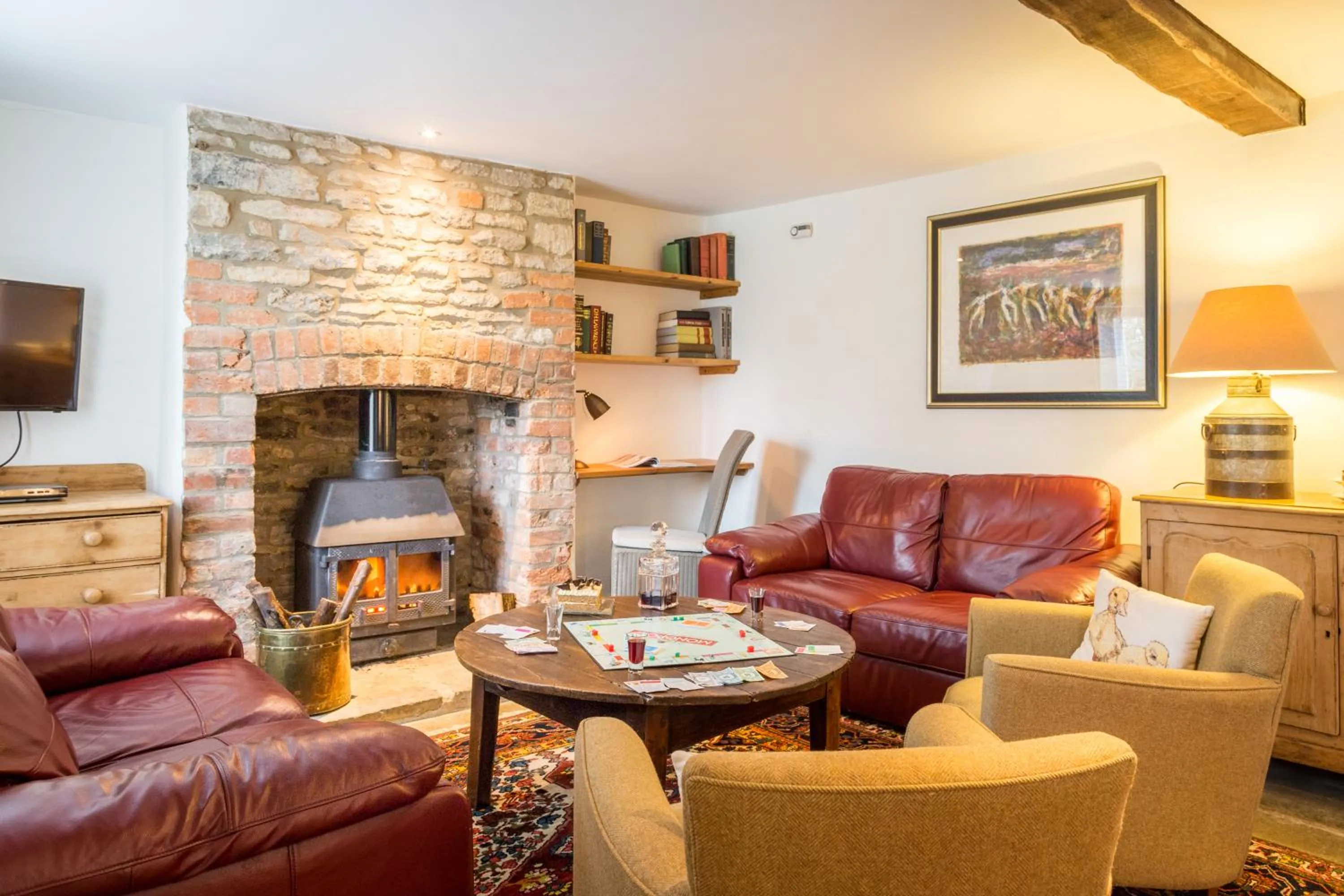 Living room in Old Swan