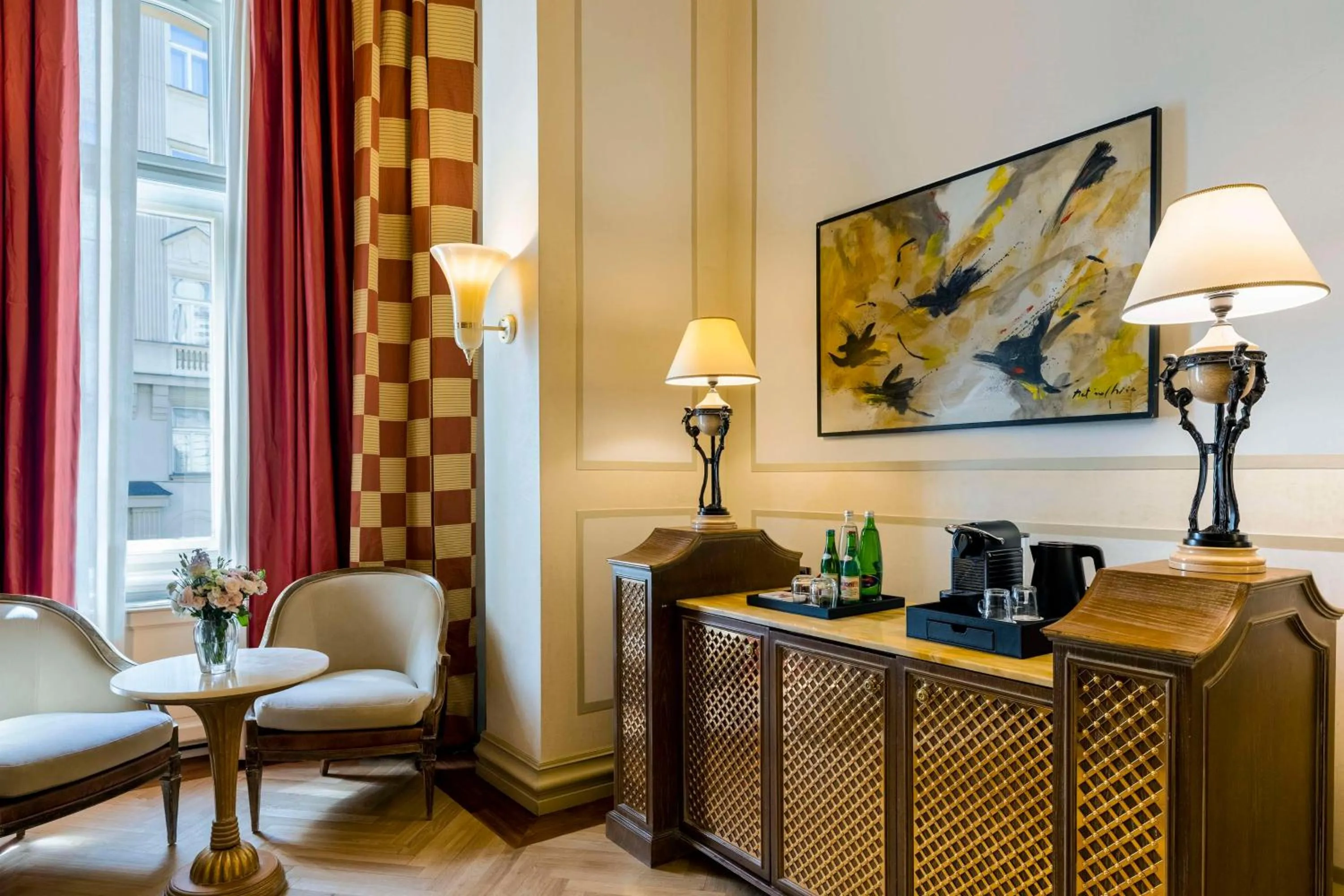 Photo of the whole room in NH Collection Prague Carlo IV