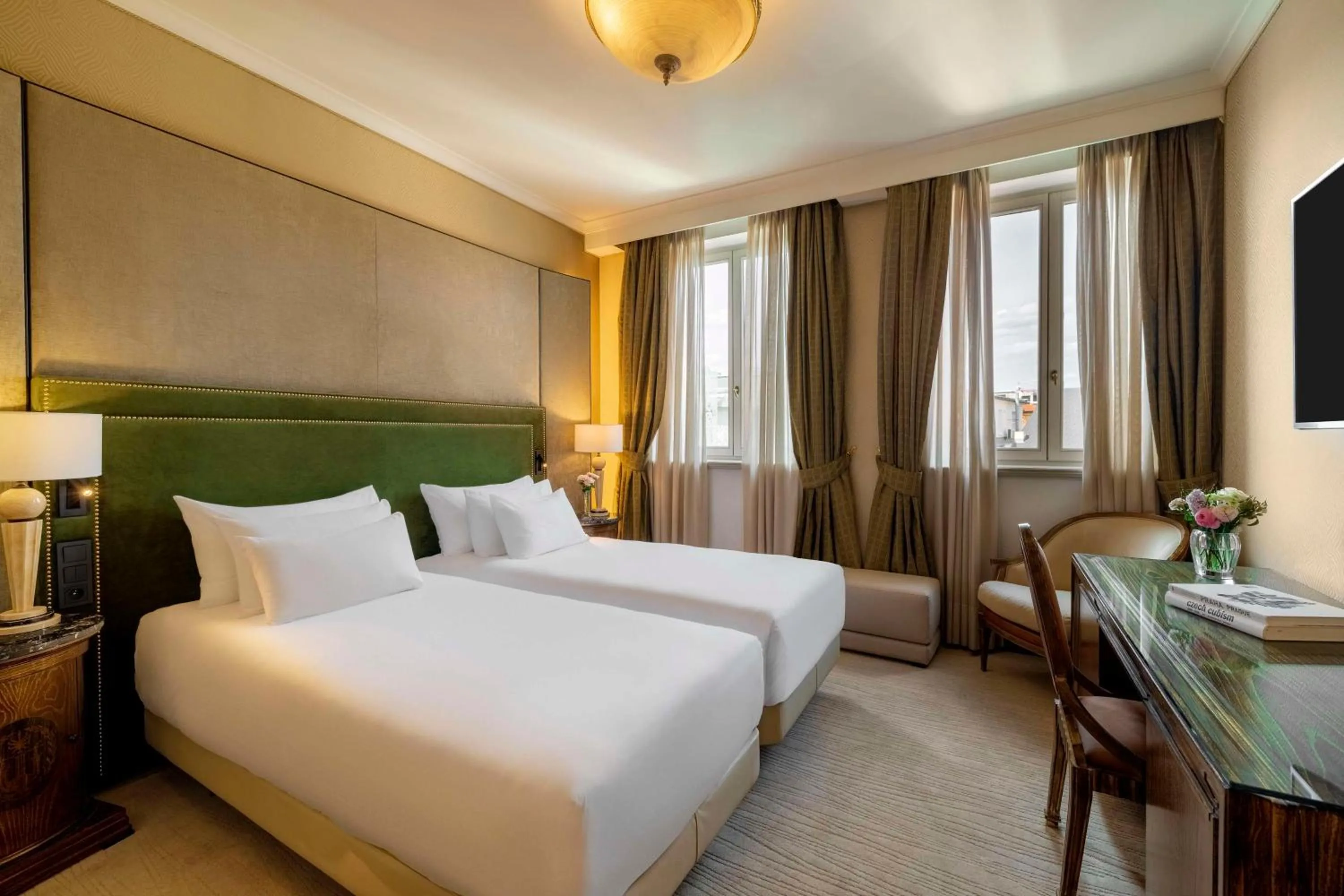 Bedroom, Bed in NH Collection Prague Carlo IV