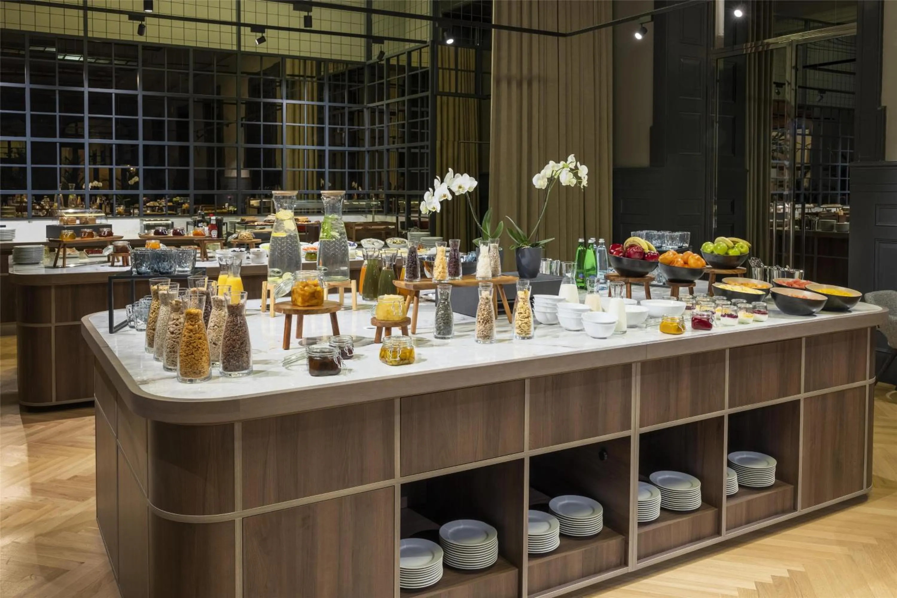 Breakfast in NH Collection Prague Carlo IV