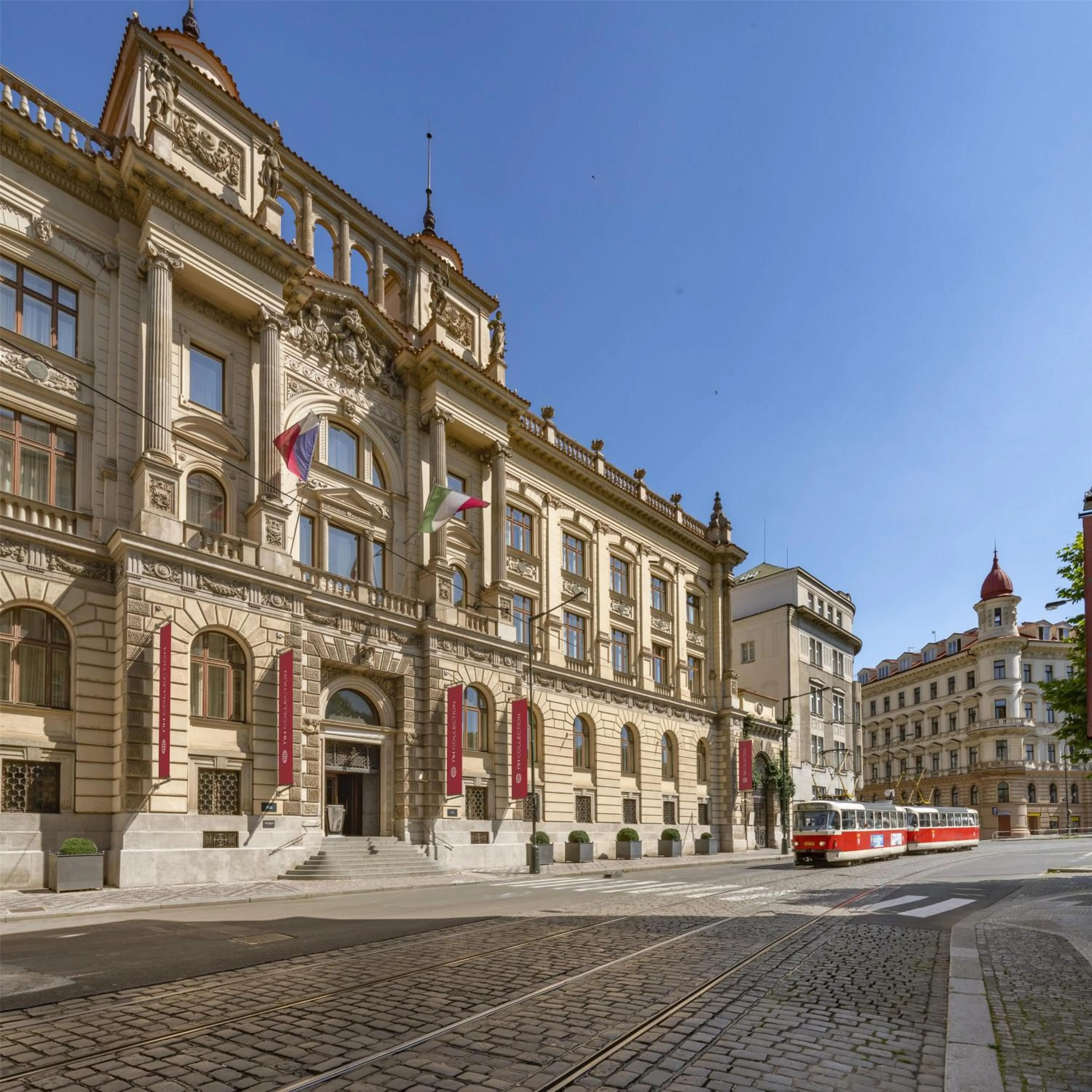 Property building in NH Collection Prague Carlo IV